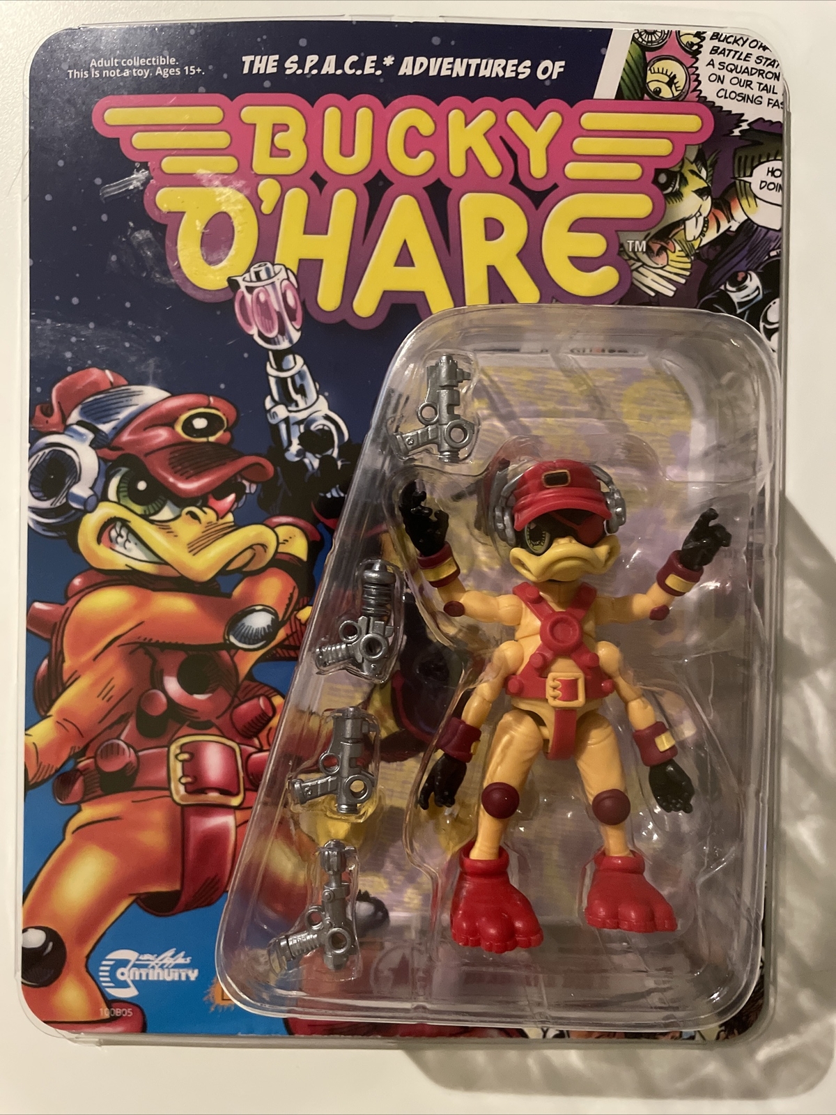 BOSS FIGHT BUCKY OHARE 4.5 IN SPACE ADVENTURE FIGURE 2017 DEAD EYE DUCK