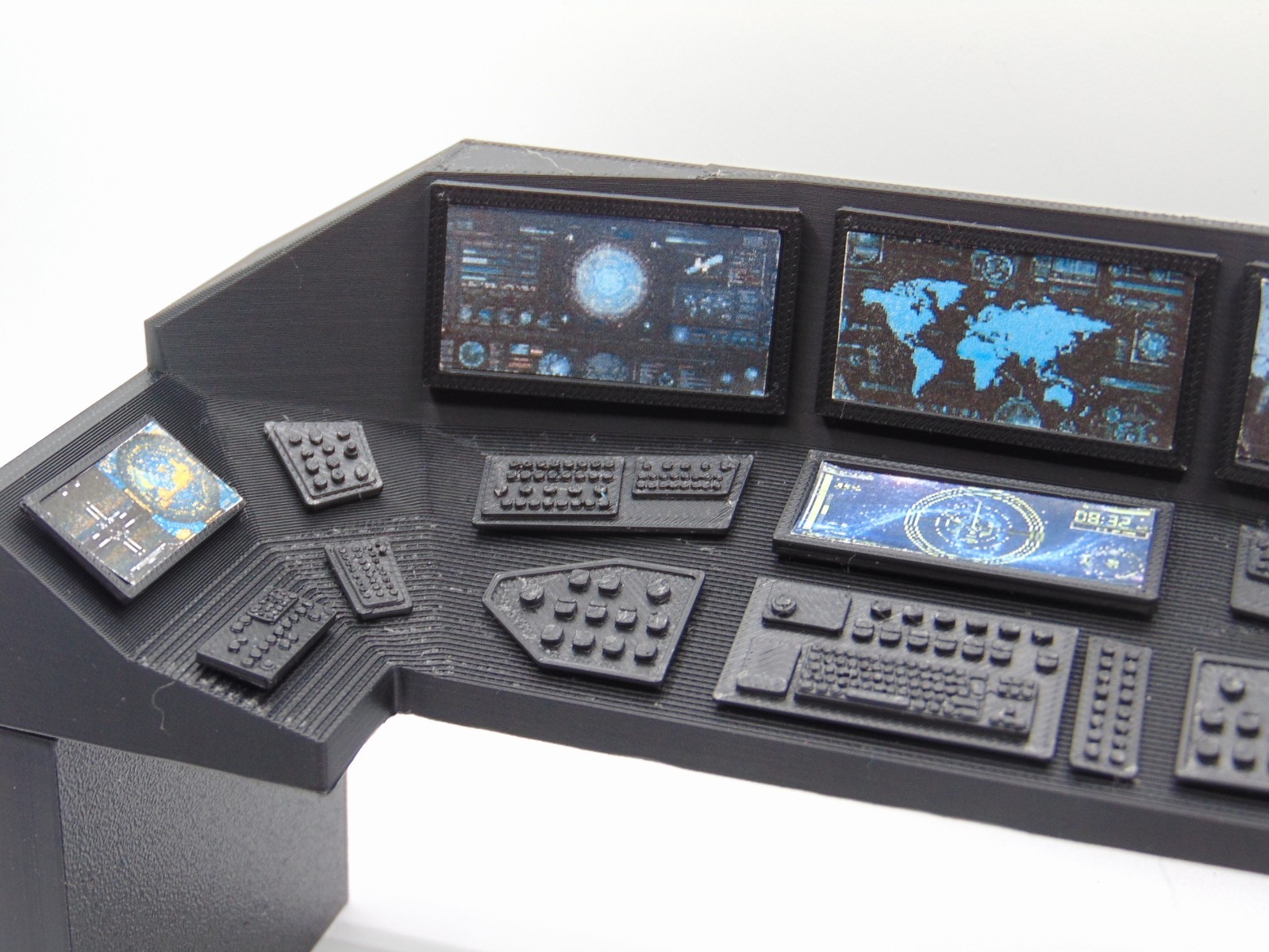 Custom 1:18 Computer Operator Control Station Set for eBay Buyer ID darthviard