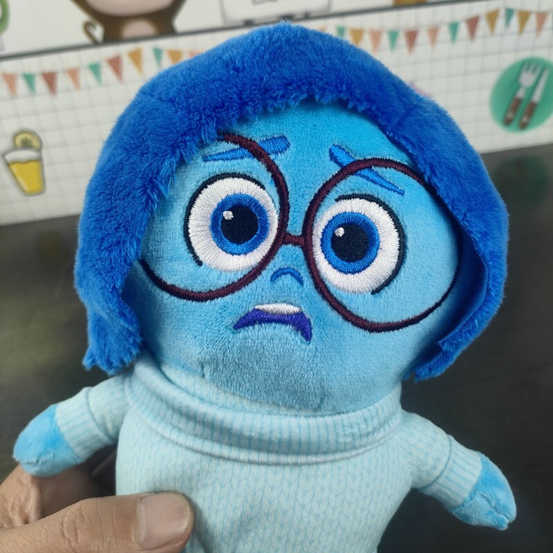 1Pcs *Disney Pixar Inside Out 2* Sadness 8.6&Prime; Cartoon Cute Plush Toy- In Stock