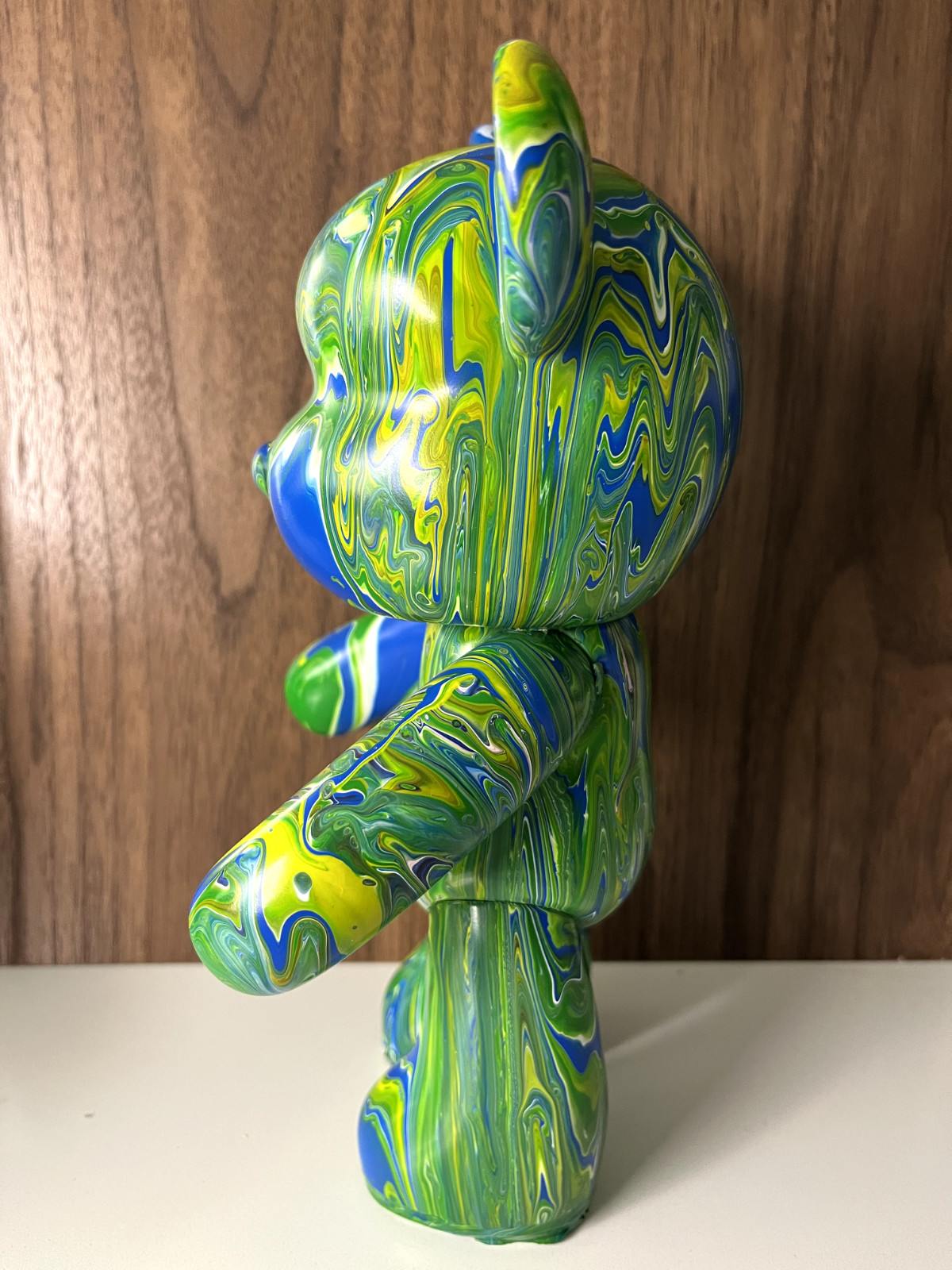 Custom painted & designed 8.5&Prime; Bear toy