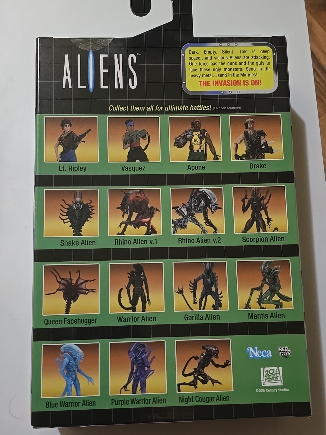 ALIEN KENNER TRIBUTE PANTHER ALIEN 7” SCALE FIGURE