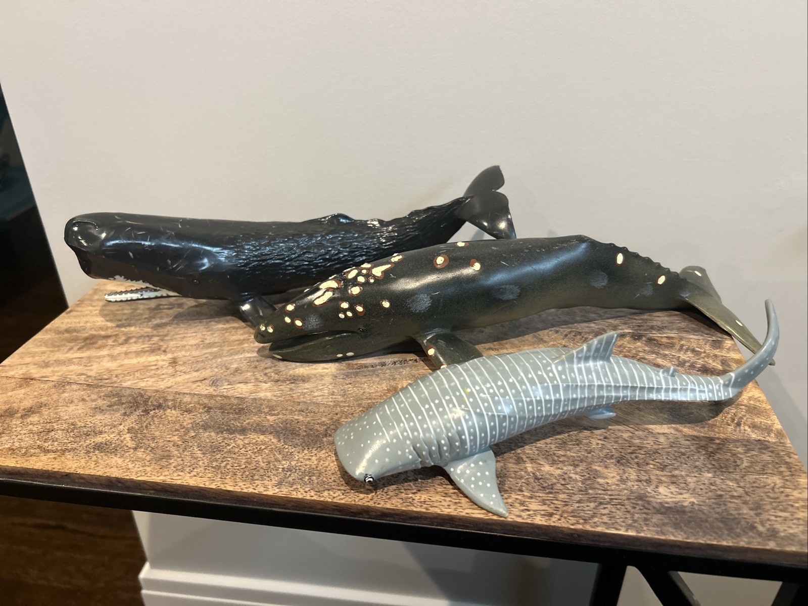 VINTAGE 1991/92 MONTEREY BAY AQUARIUM SAFARI LTD. WHALE LOT- GRAY, SPERM, SHARK