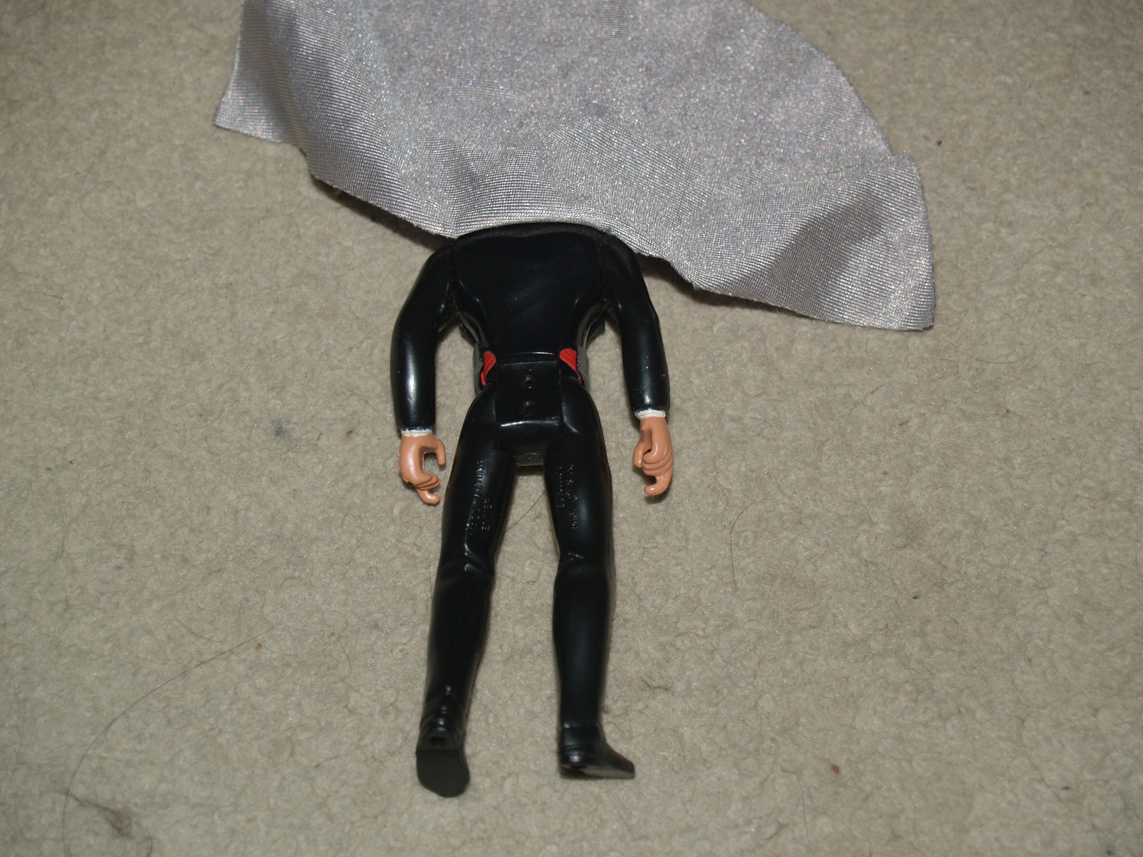 The Shadow Transforming Lamont Cranston Snap On Armor & Cape Figure 1994 Kenner