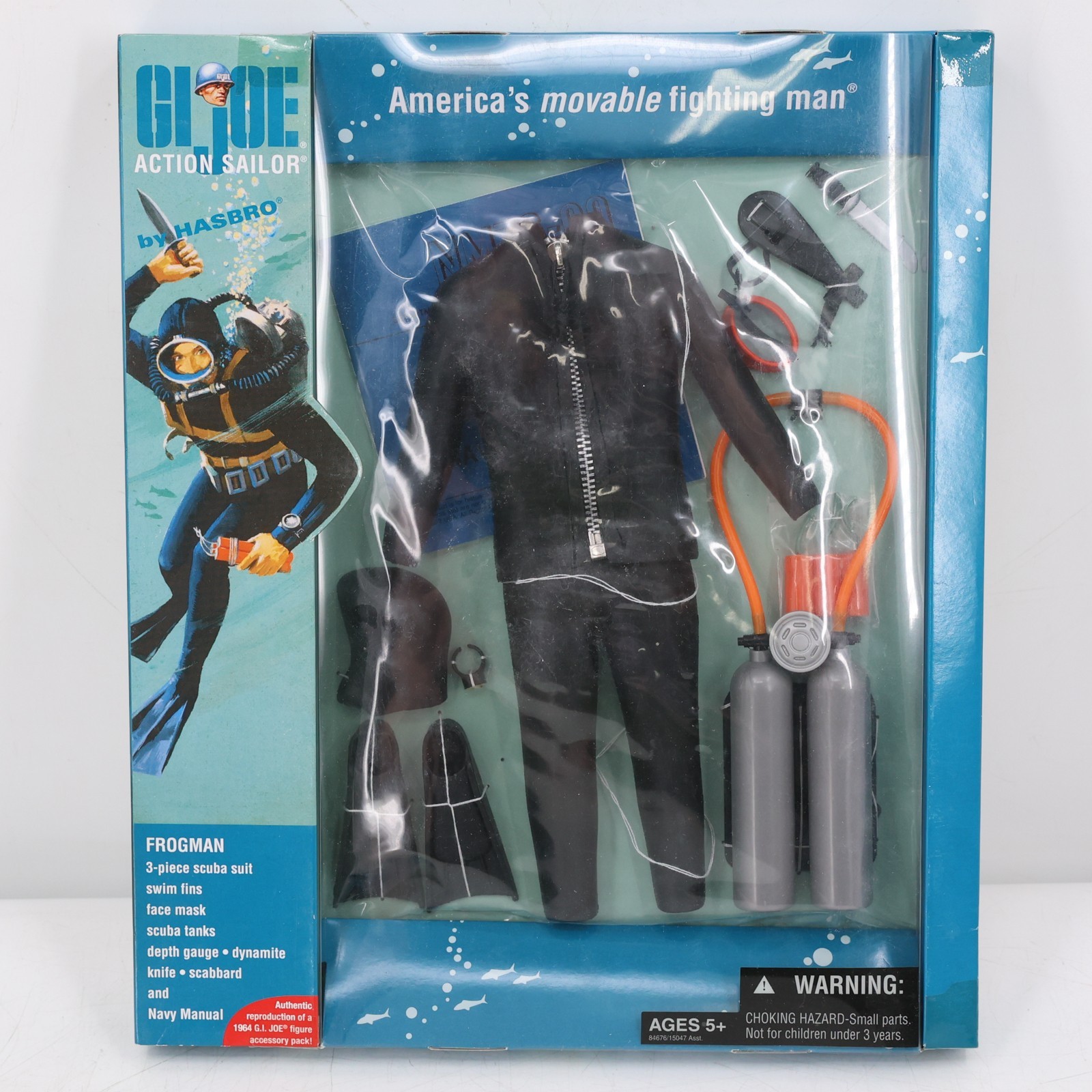 GI Joe Frogman 1964 Reproduction 2008 Walmart Exclusive Accessory Pack