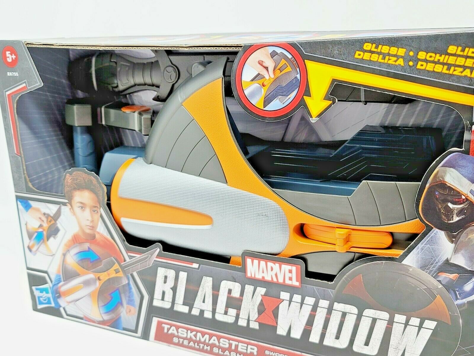 Marvel Black Widow Taskmaster Stealth Slash Sword & Shield Role Play Toy GLOBAL