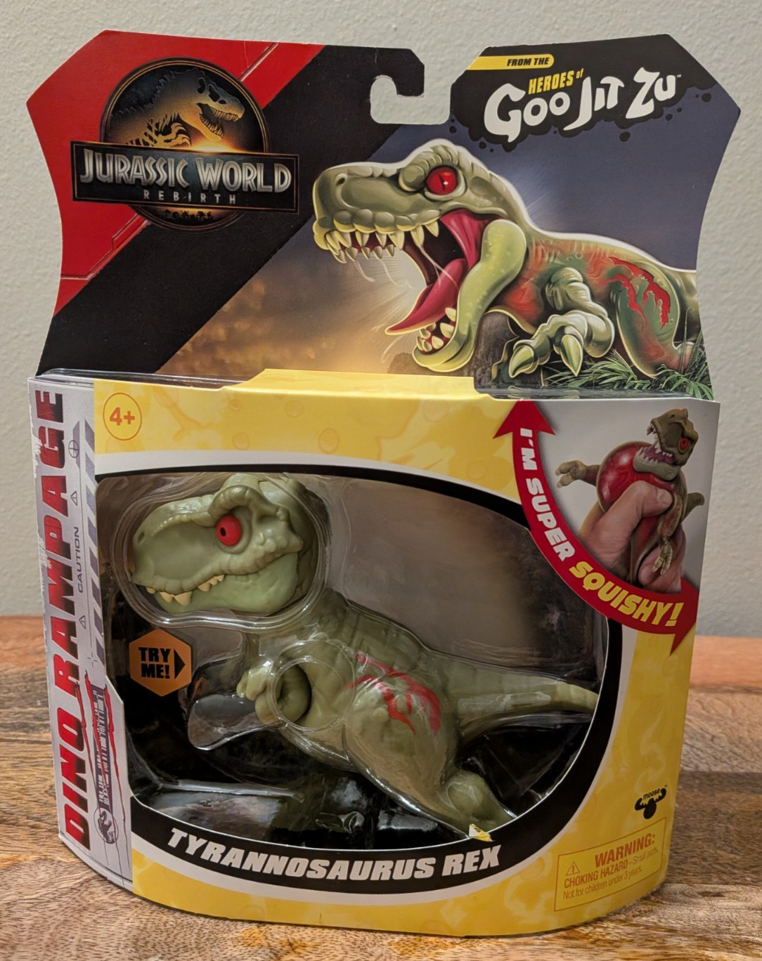 Heroes of Goo Jit Zu Jurassic World Rebirth TYRANNOSAURUS REX FREE SHIPPING