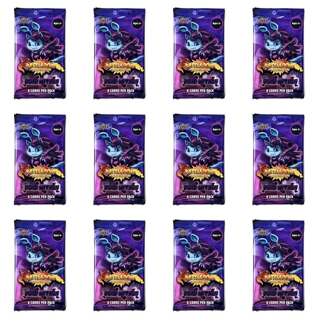 Neopets Battledome Card Game The Void Within Booster Pack – 12 Sealed Packs Lot