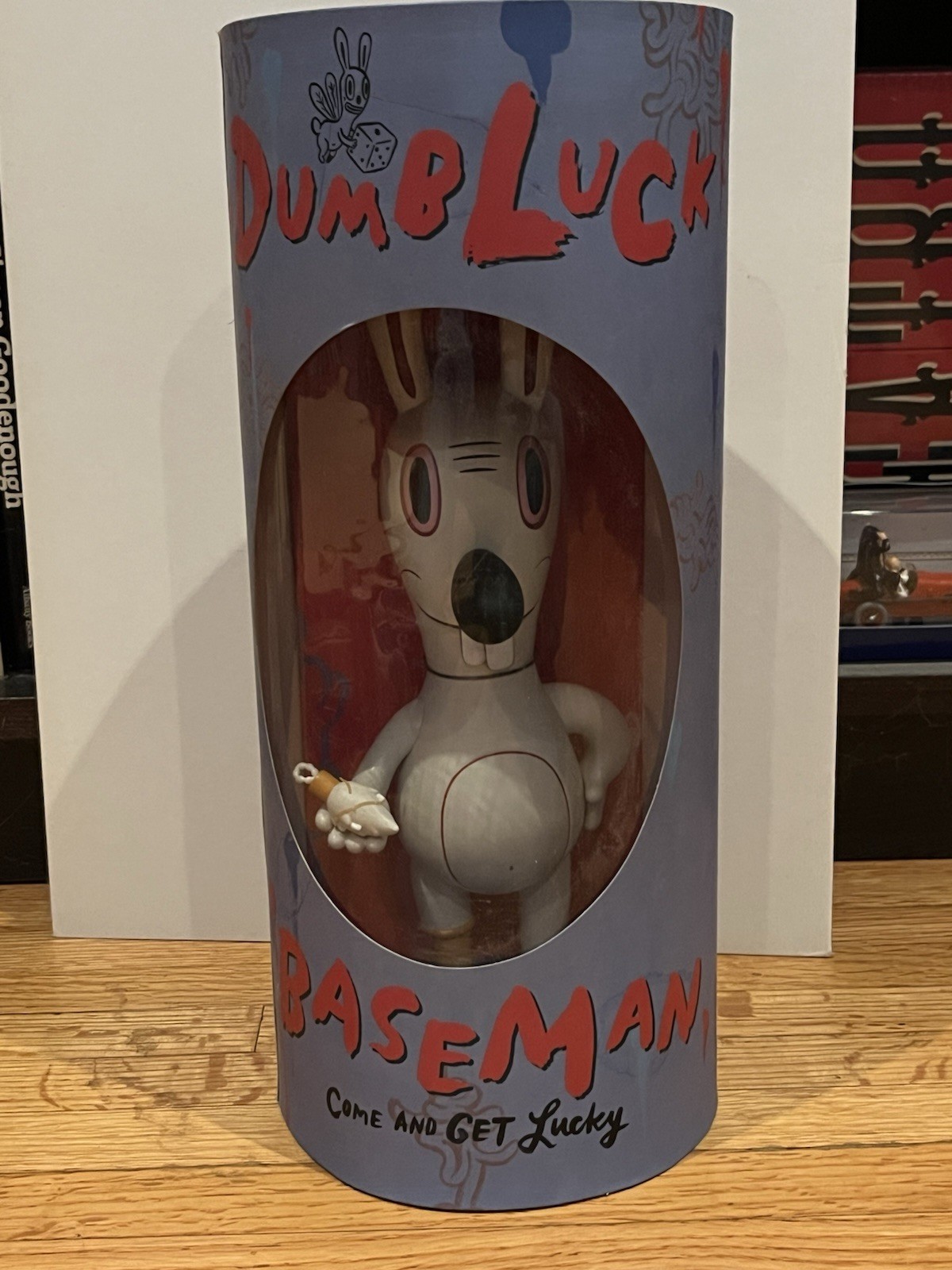 Gary Baseman 10&Prime; White Dumb Luck Rabbit LE #98/100 • RARE