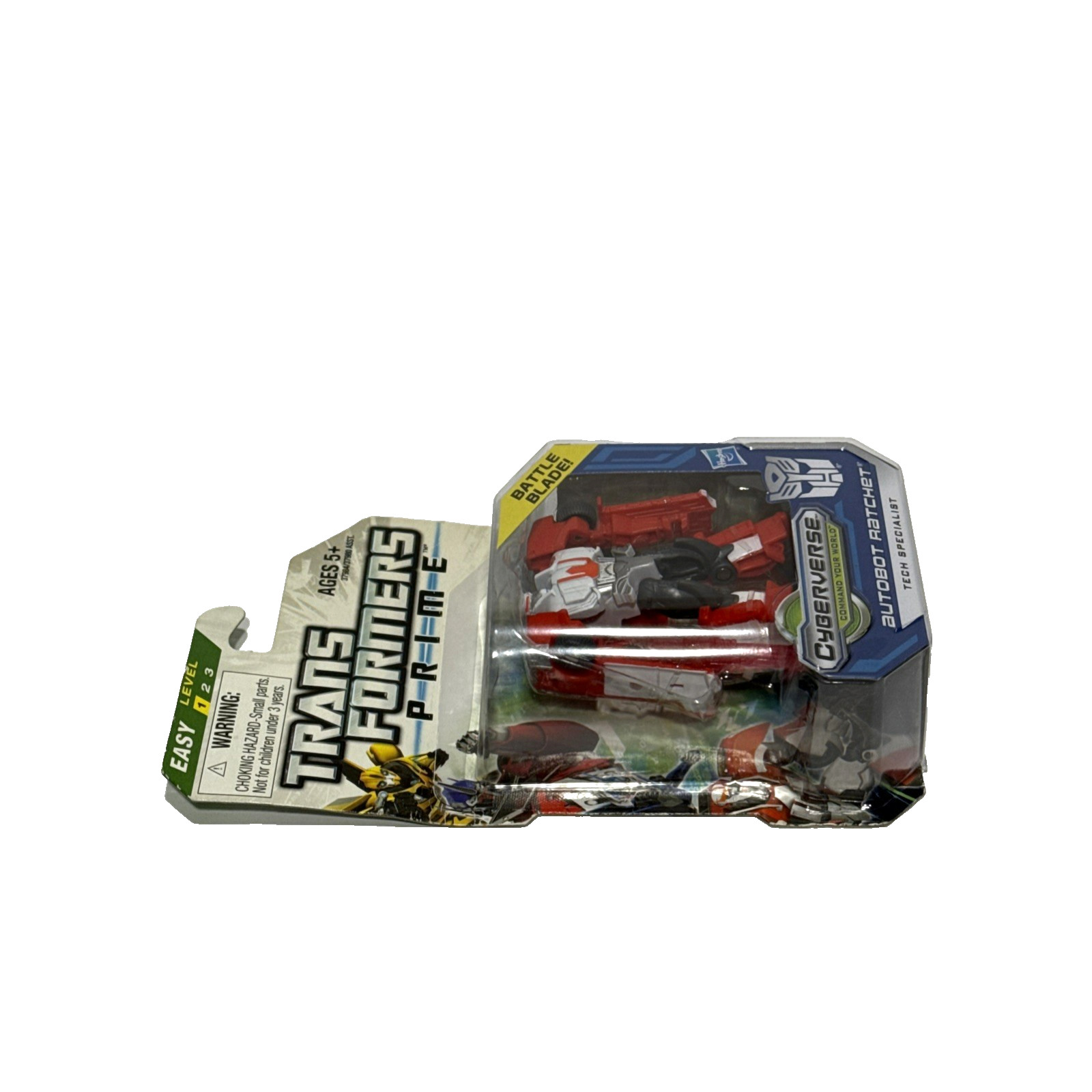 Transformers Prime Cyberverse Autobot Ratchet Figure Battle Blade 2011 Hasbro