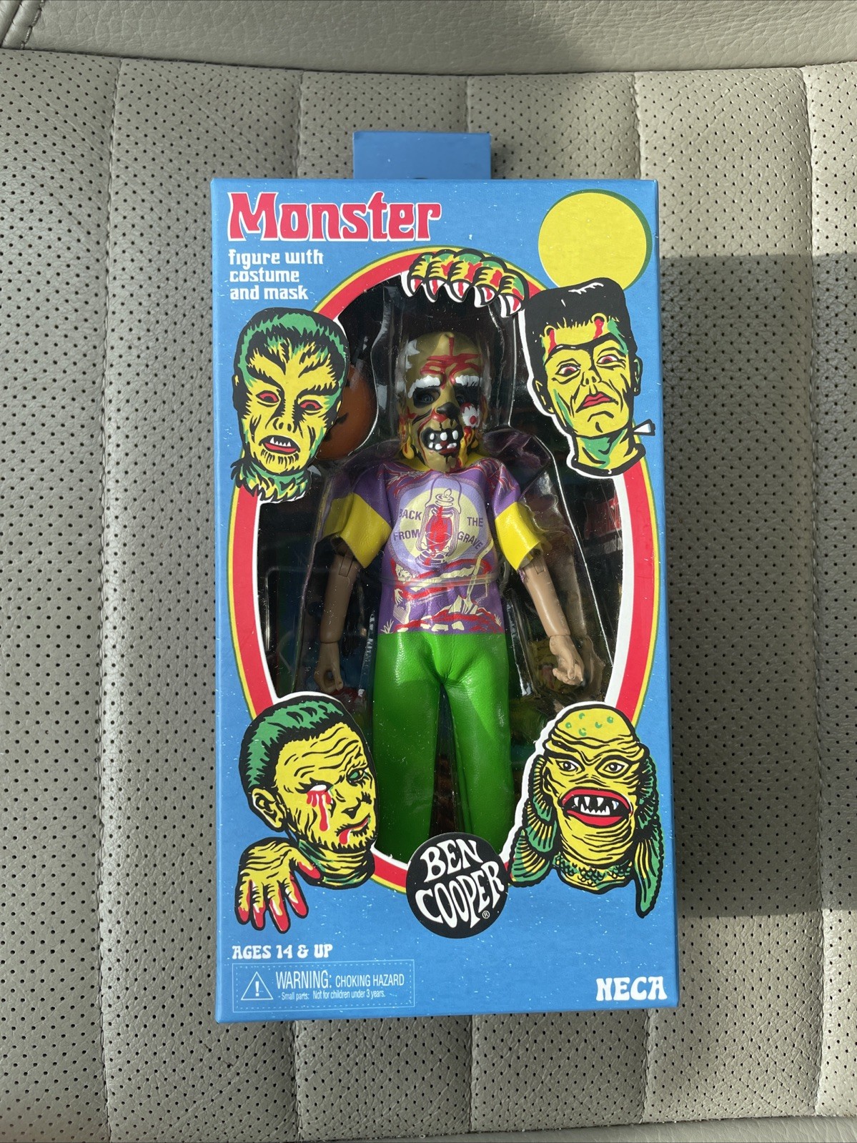 NECA Ben Cooper Action Figure With Costume And Mask #28 NEW Spooky Monster 5.5”