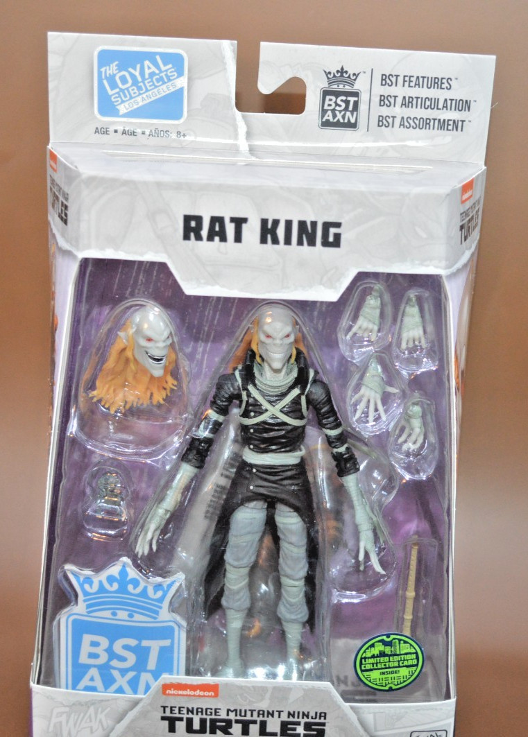 Teenage Mutant Ninja Turtles Action Figure Bst Axn Idw Rat King 5in