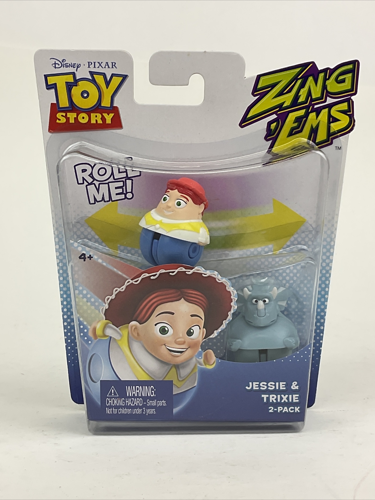 Toy Story Figures Zing &lsquo;Ems JESSIE and TRIXIE by Mattel 2012 Brand NEW in BOX!
