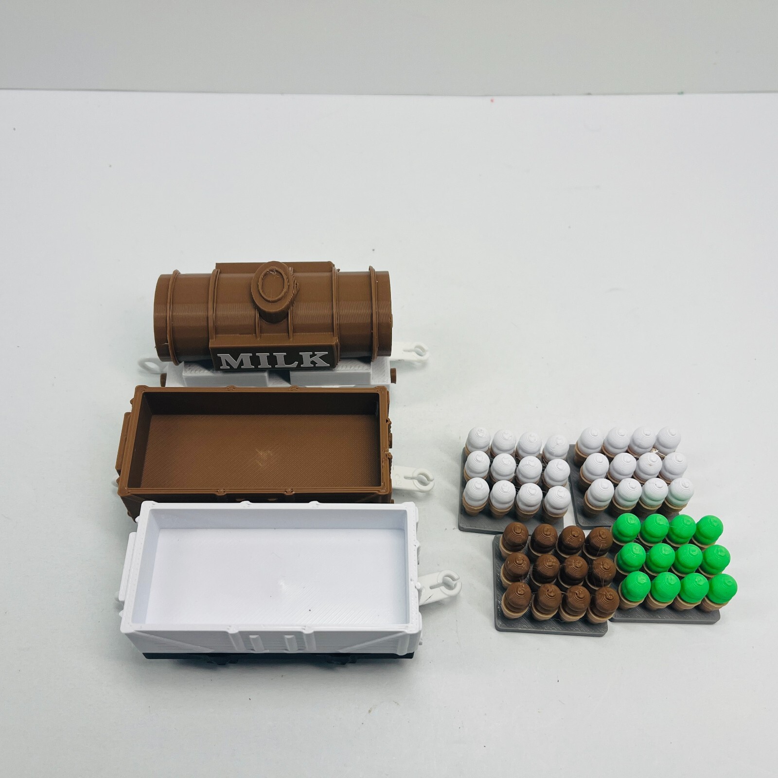 Trackmaster Custom Troublesome Cargo Ice Cream Train – Thomas & Friends