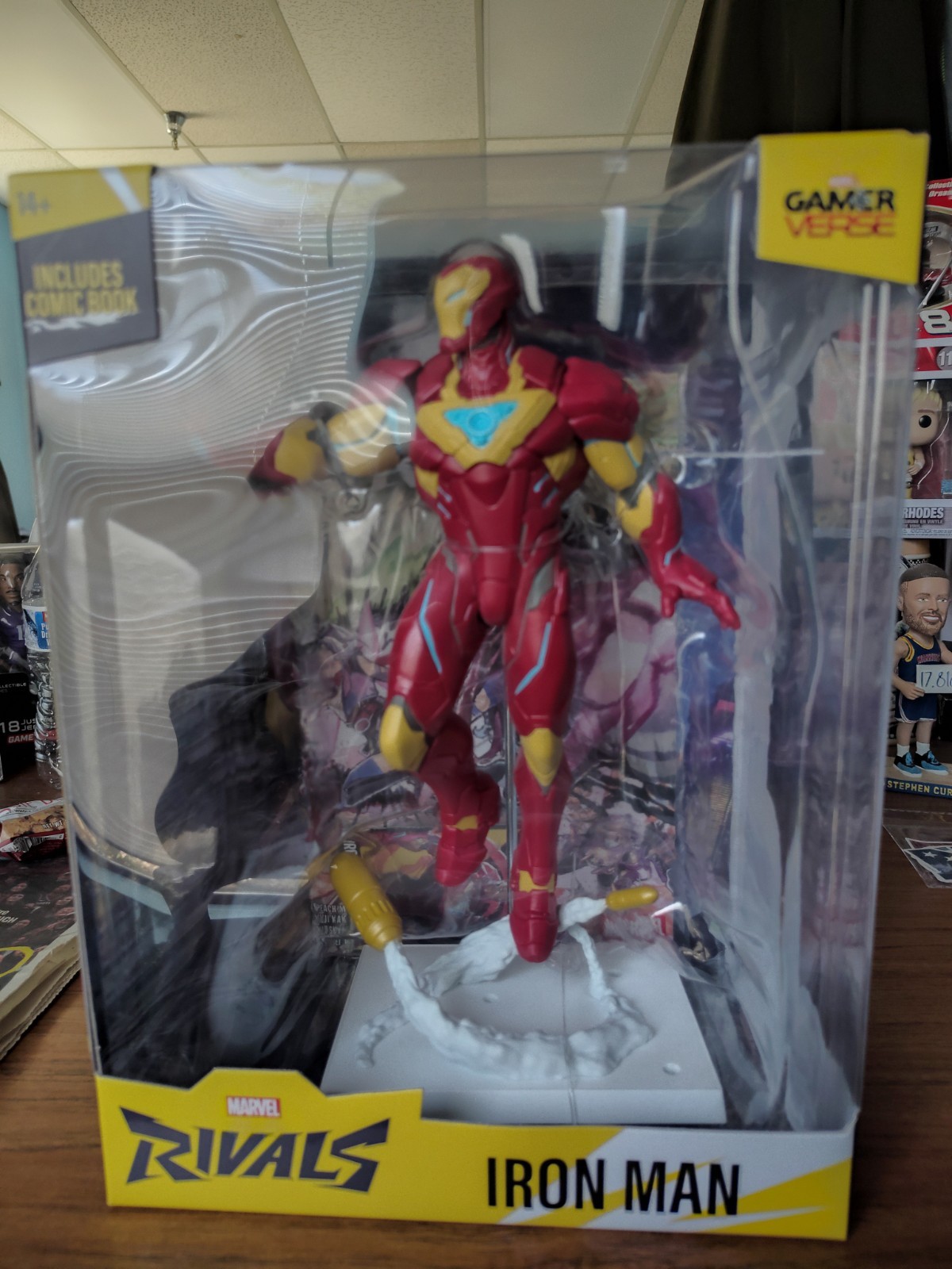 McFarlane Toys Marvel Rivals Iron Man Black Gold Platinum Edition 1:6 Figure NEW