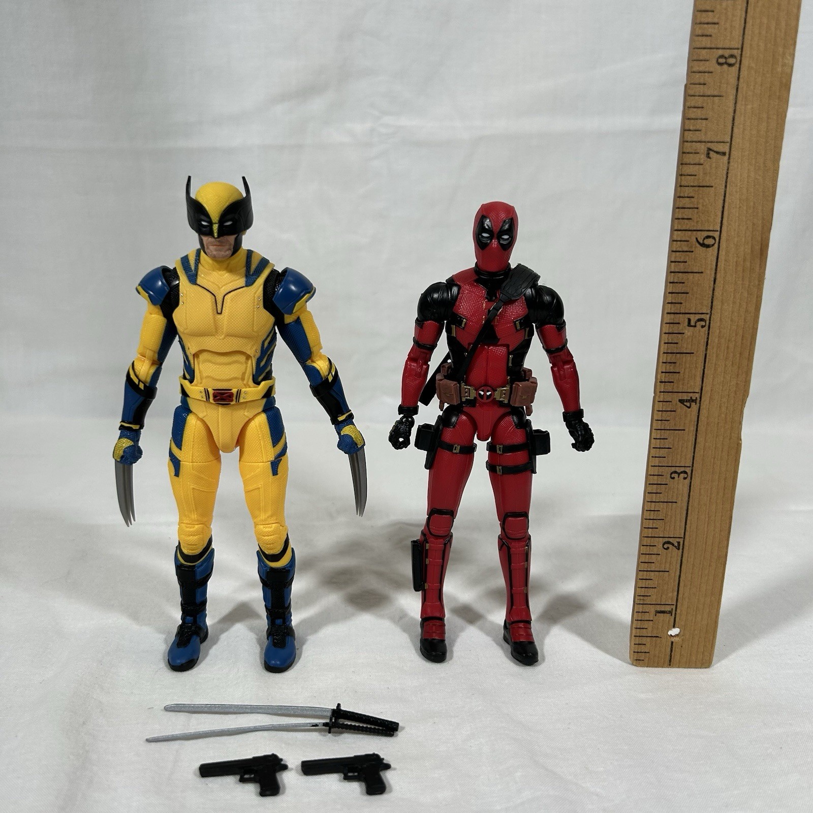 Marvel Legends Deadpool & Wolverine MCU Movie 6&Prime; Action Figures Loose Read