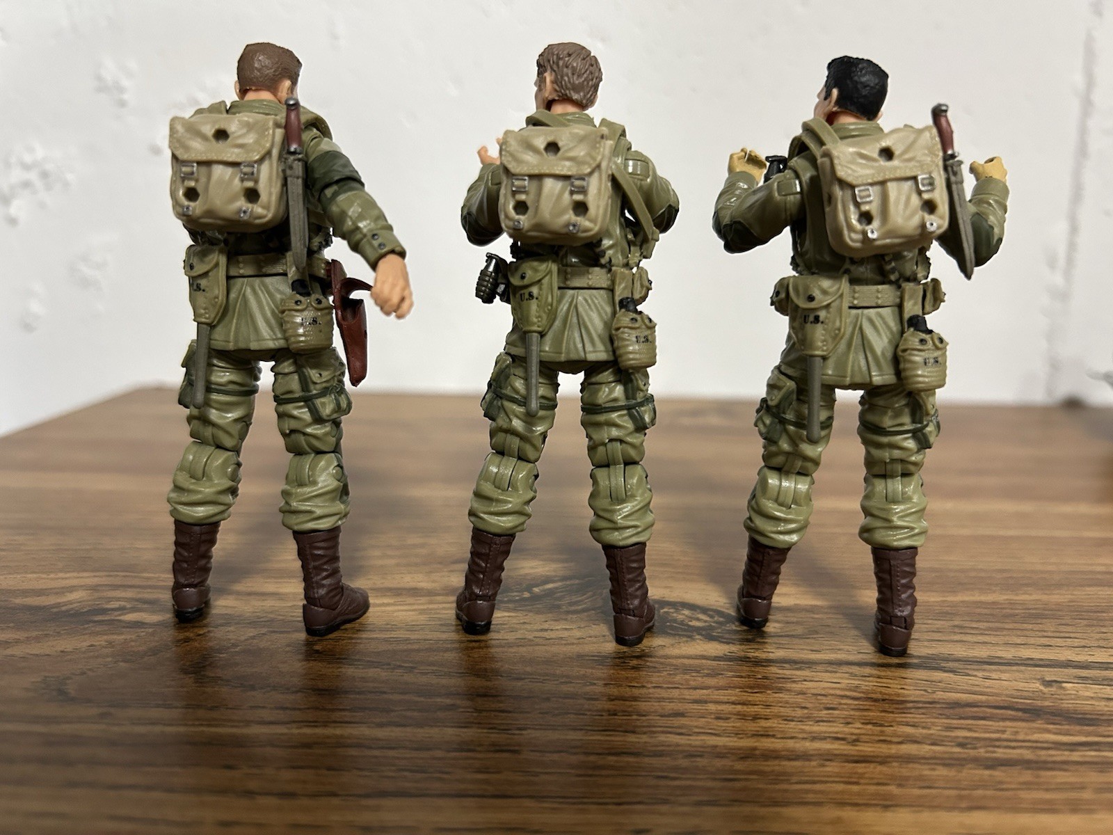 Marauder Task Force WWII US Paratrooper Rifleman Lot 3.75 1:18 Scale Customs