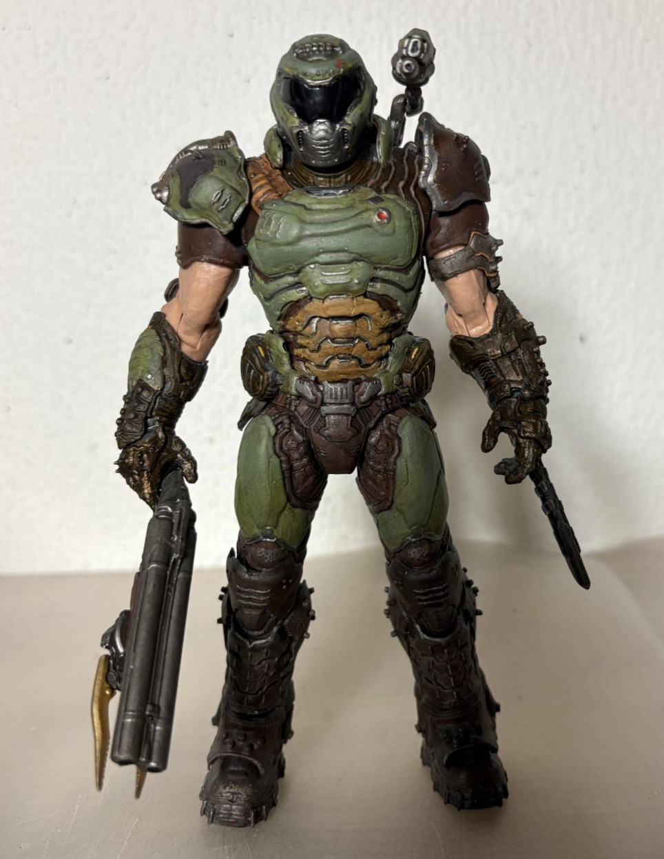 Custom Painted McFarlane Doom Slayer DOOM Eternal Figure