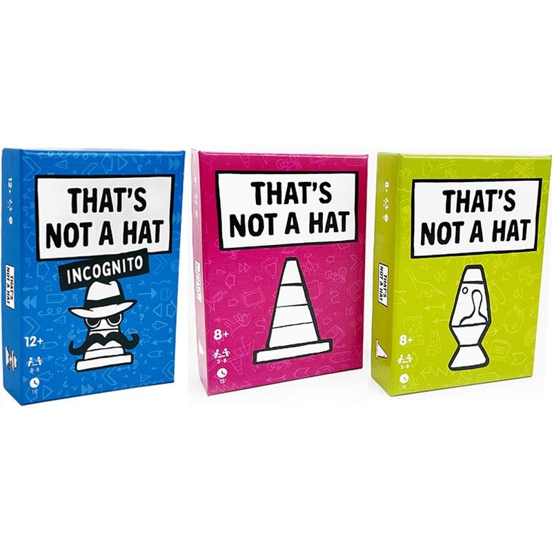 That&rsquo;s Not A Hat-Fun Bluffing & Memory Party Game for All Ages Components