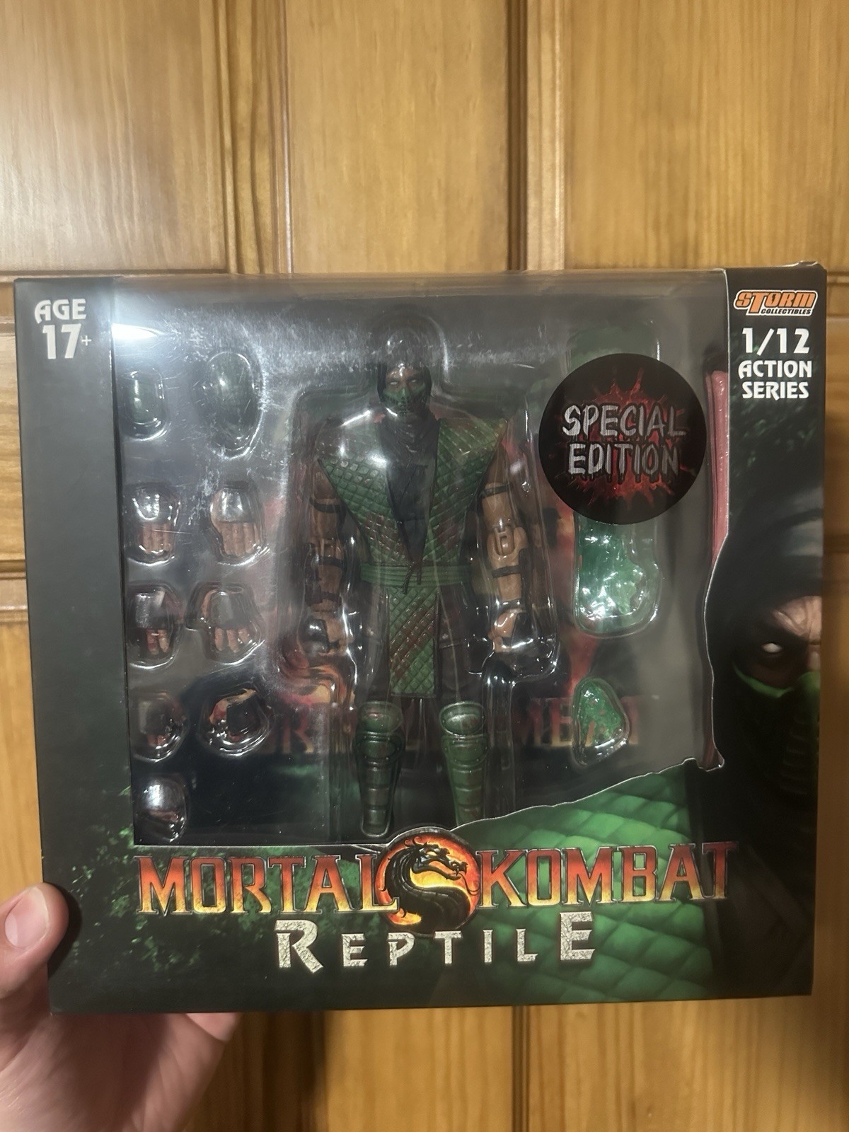 Storm Collectibles Mortal Kombat Reptile Action Figure 1:12 Scale OG NIB Sealed