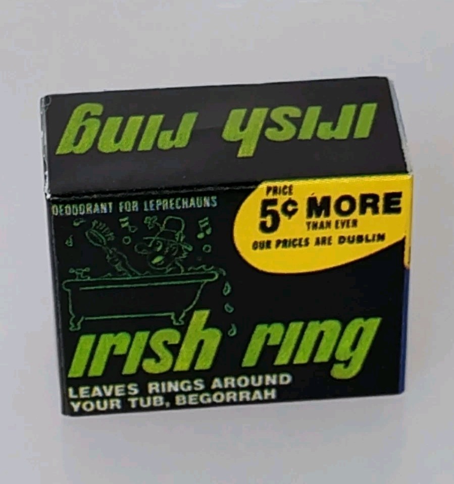 Wacky Packages 3D Series 3 Irish Ring Bar Soap