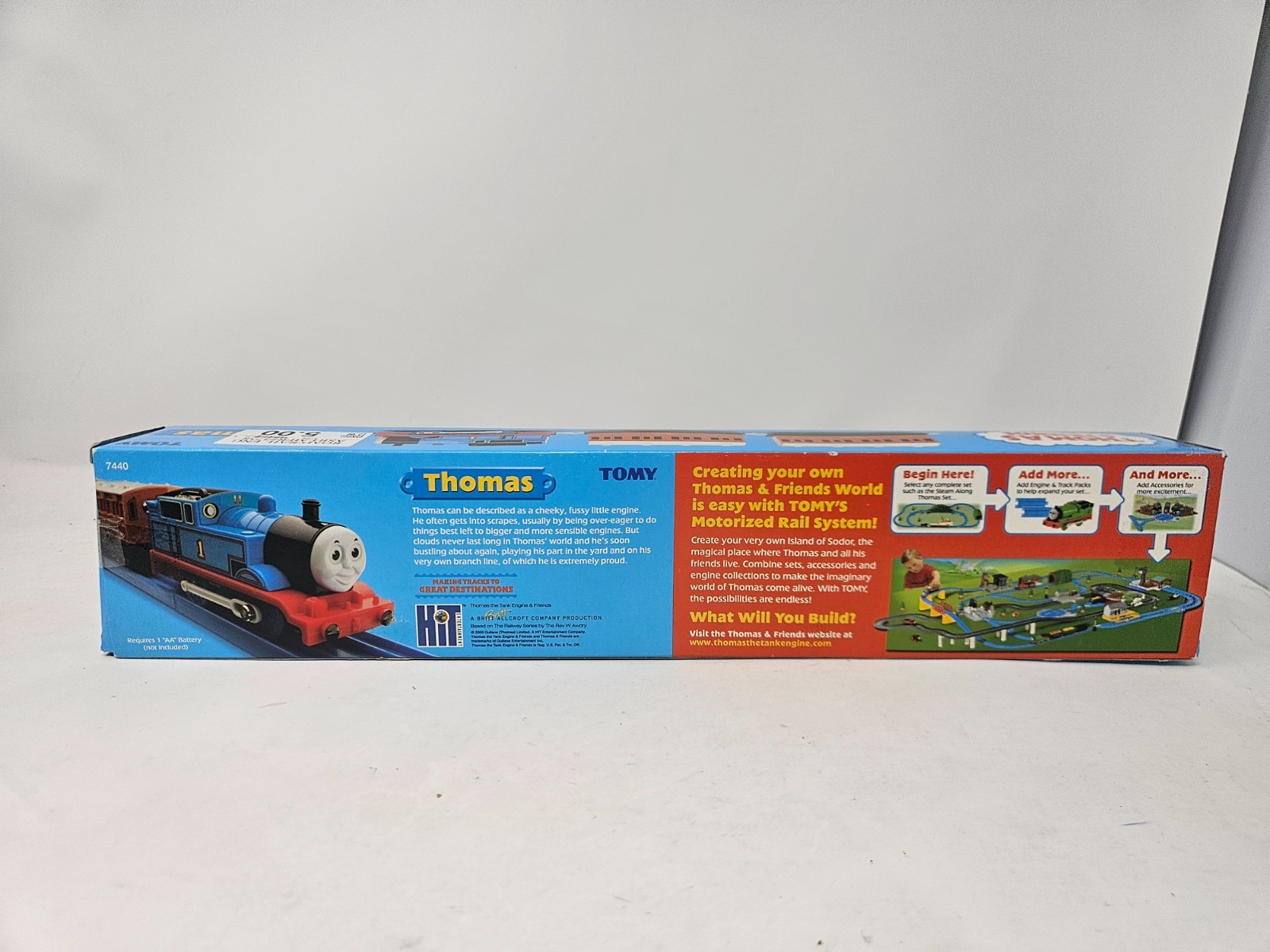 Thomas & Friends Trackmaster Motorized Road Rail Thomas Annie Clarabel READ NEW
