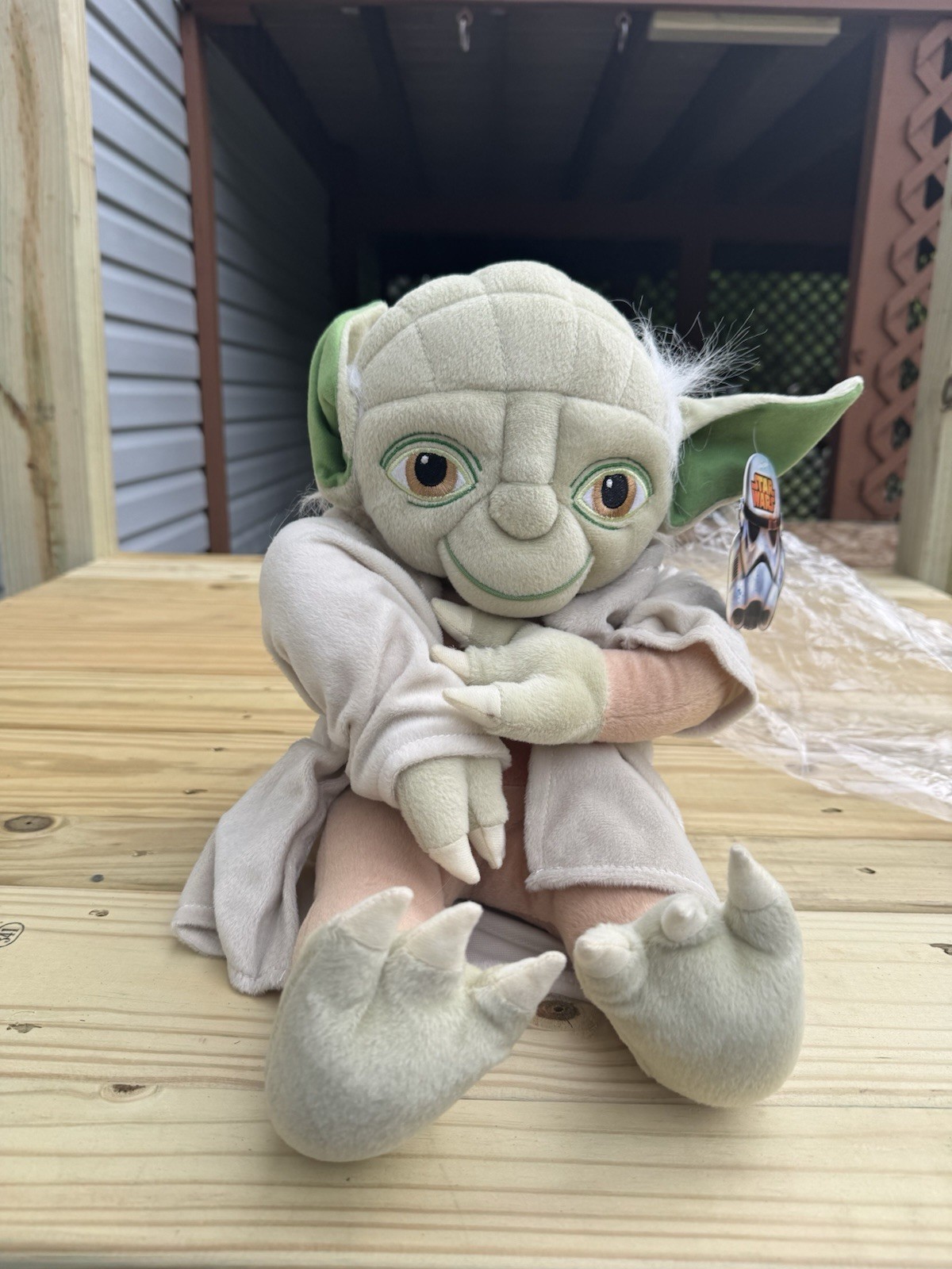Star Wars Yoda Jedi Master Plush Disney 18&Prime; Plus Bedtime Buddy Lucas Film New 1X