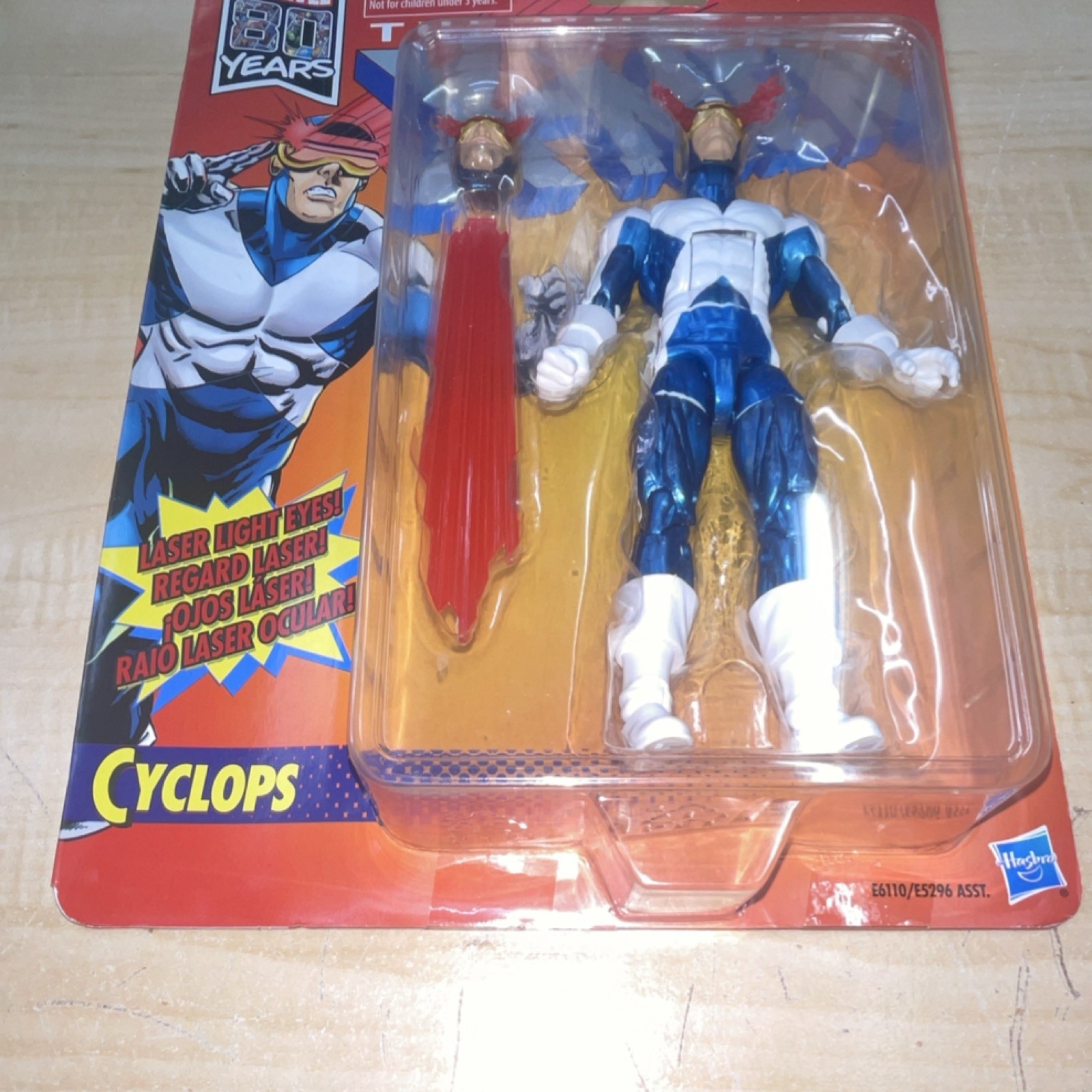 Marvel The Uncanny X-Men Cyclops Action Figure 80 Years E6101/E5296 Boxed