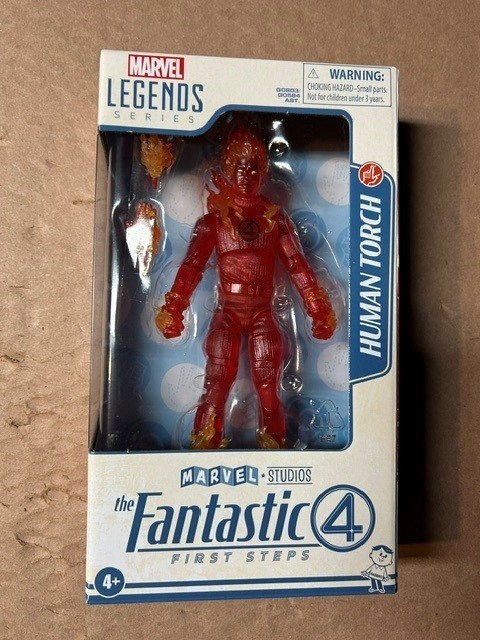 Marvel Legends Figure Fantastic 4 First Steps Human Torch