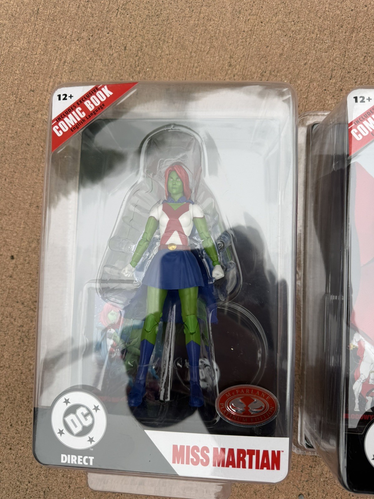 Mcfarlane Dc MULTIVERSE Martian Manhunter Bloodwynd And Miss Martian Figure Lot