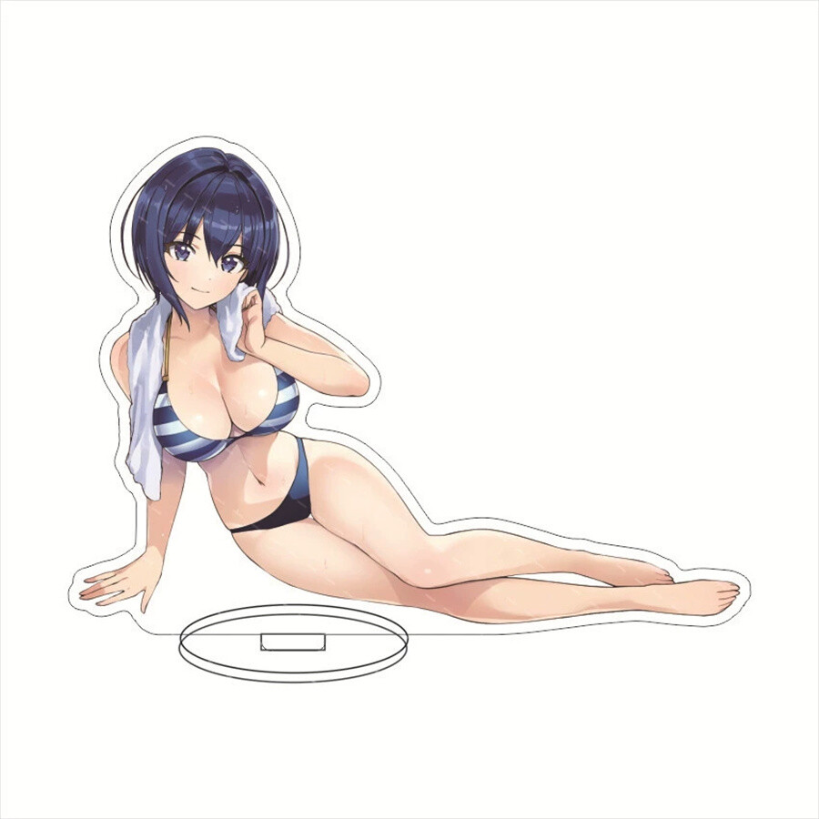Dolphin Wave Acrylic Stand Figure Desktop Display Anime Toy
