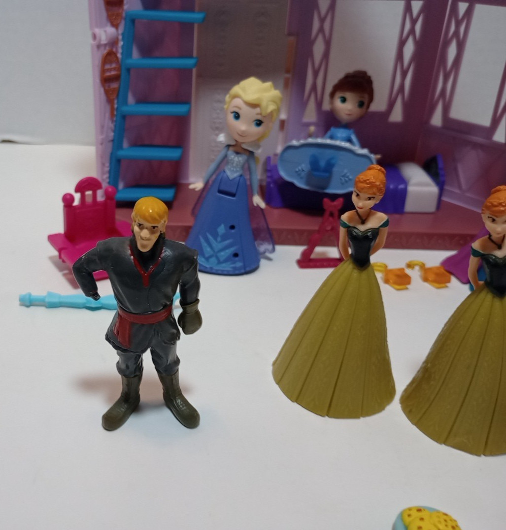 Disney Frozen Playset & Assorted Figures Incomplete 27 Pieces