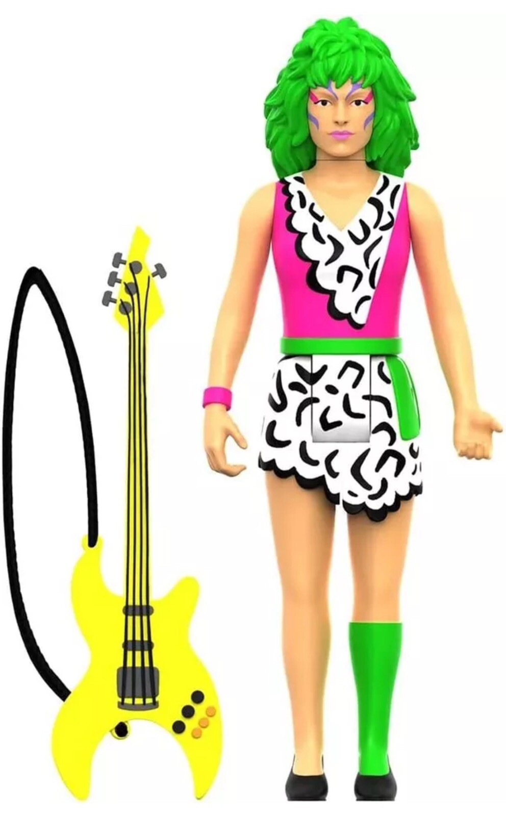 JEM PIZZAZZ OF THE MISFITS SDCC SUPER7 REACTION Action Figure NEW IN BOX Mint
