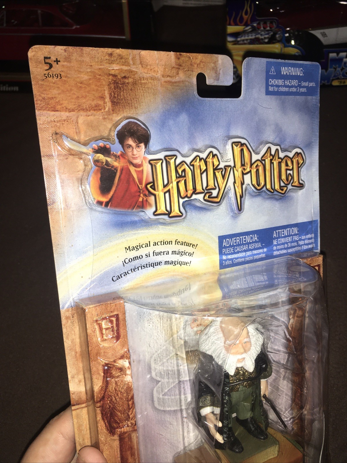 Professor Flitwick Harry Potter & the Chamber of Secrets Mattel 2002 Figure NEW