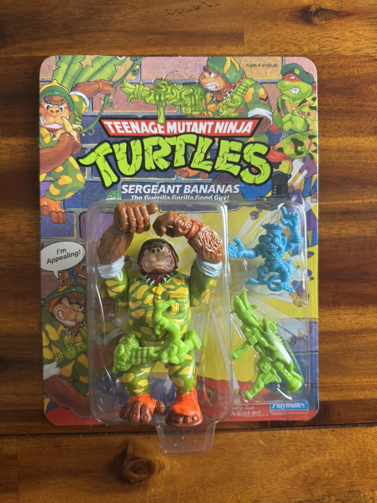 TMNT Sergeant Bananas MOC (1991) Unpunched