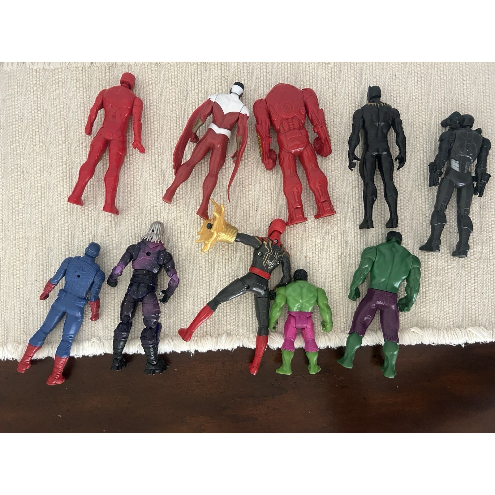 Marvel Comic Book Super Heroes Mixed Lot Of 11 6&Prime; Inch Action Figures
