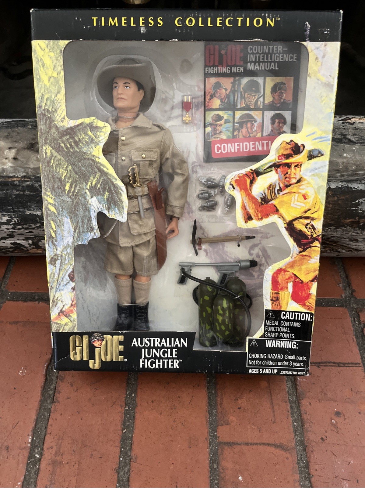 GI Joe AUSTRALIAN JUNGLE FIGHTER 2001 Timeless Collection 12&Prime; Action Figure 1:6