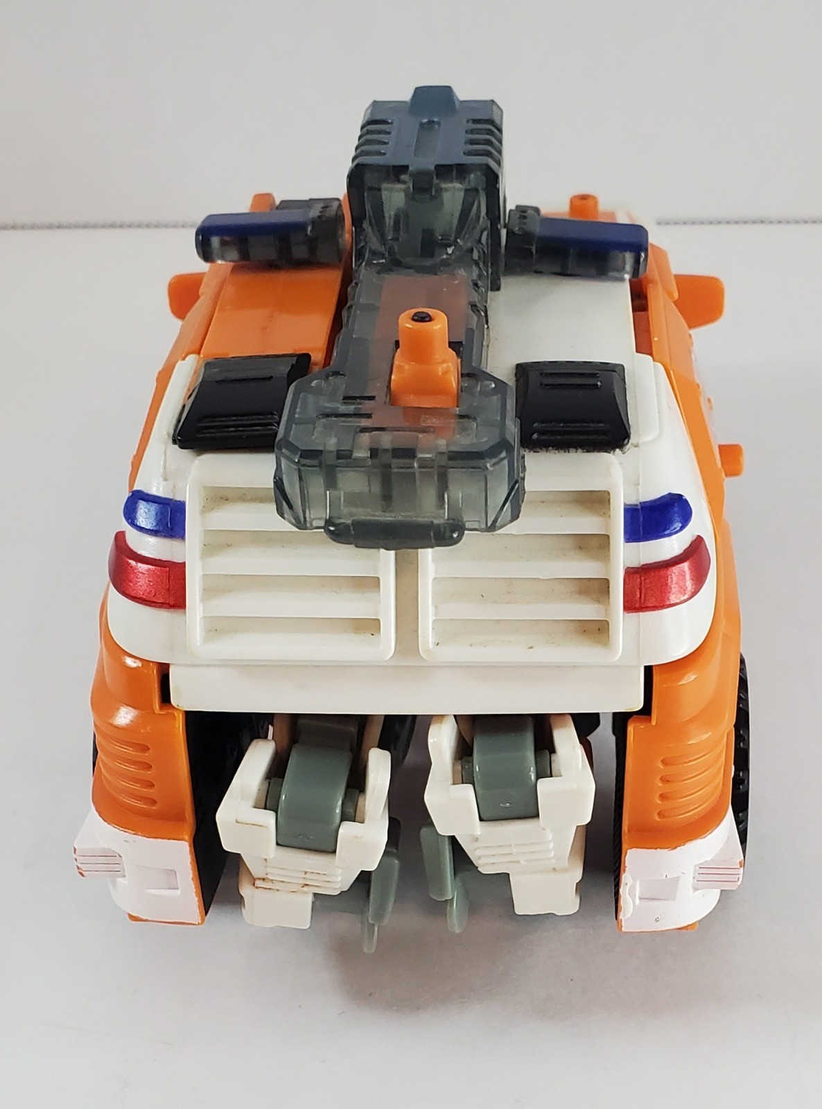 TRANSFORMERS Armada Powerlinx Red Alert 2003 Action Figure Incomplete READ