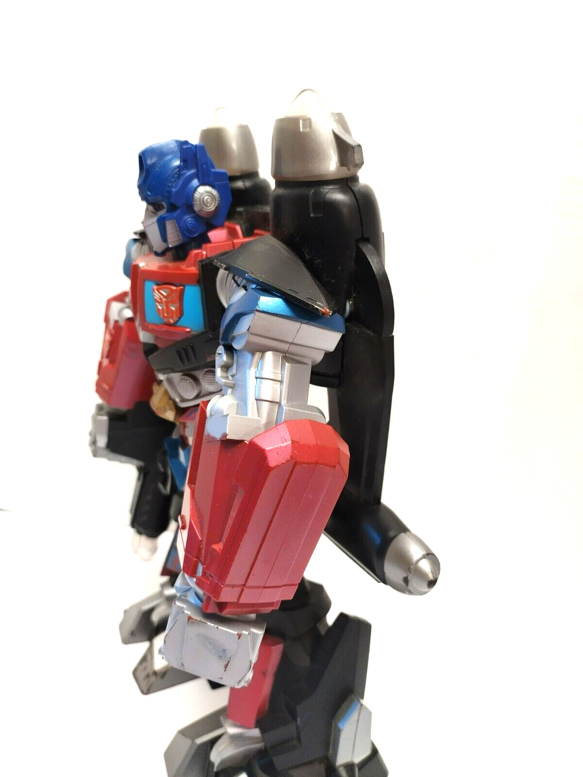 Optimus Prime Mega Power Bot Transformers Light-Up Talking 12&Prime;