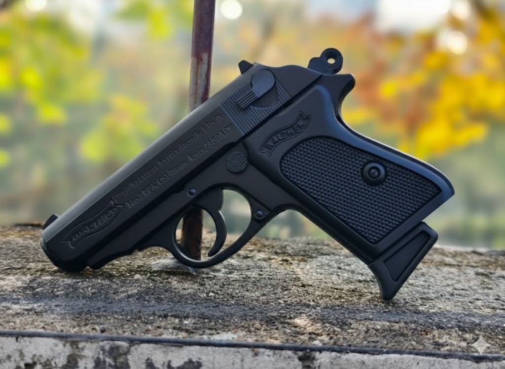 007&rsquo;s Walther PPK Gun Model 1:1 Prop Cosplay Costume