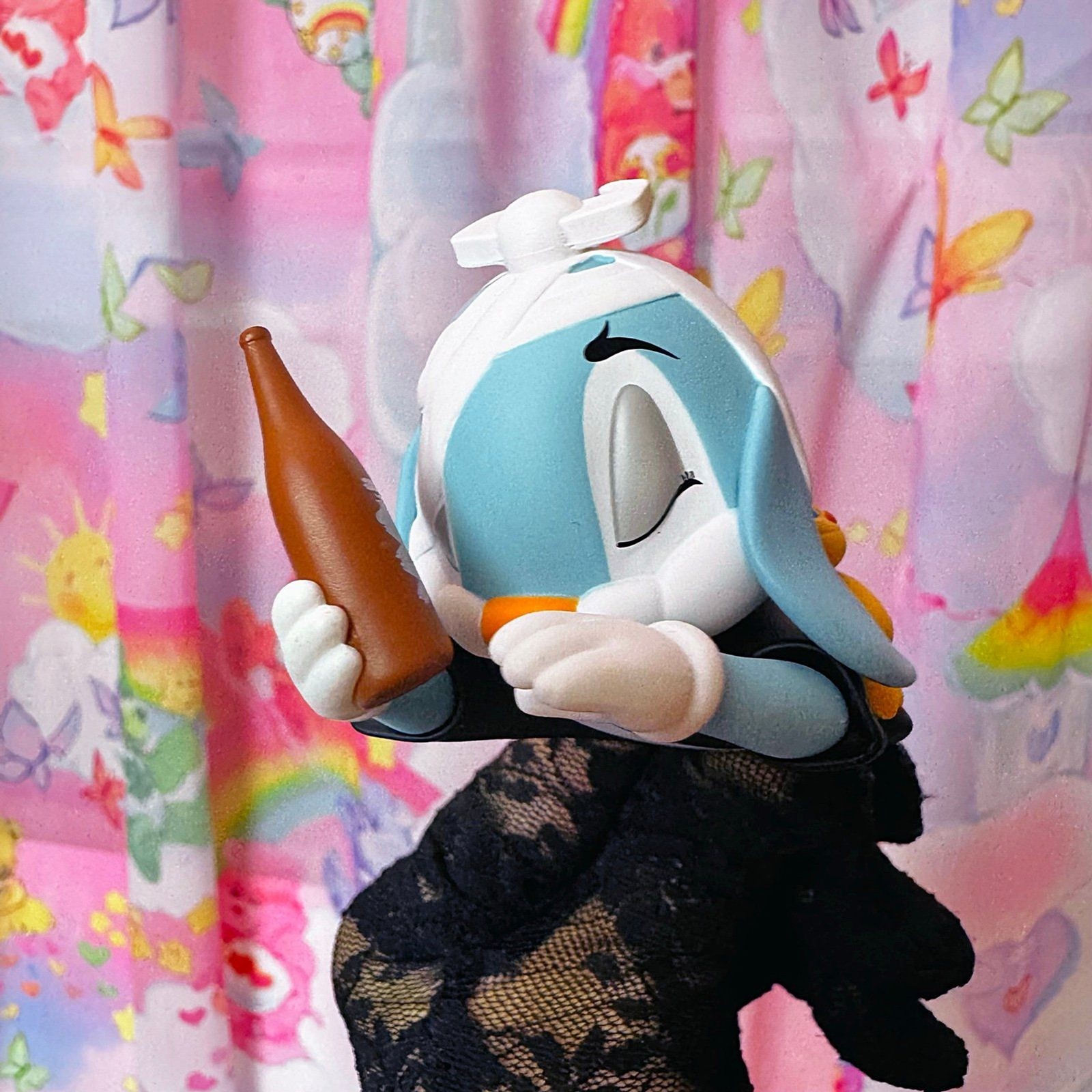 Aruta Soup Rabbit Zero Blind Box Figure – Baseball Bat version – Art Toy Bunny