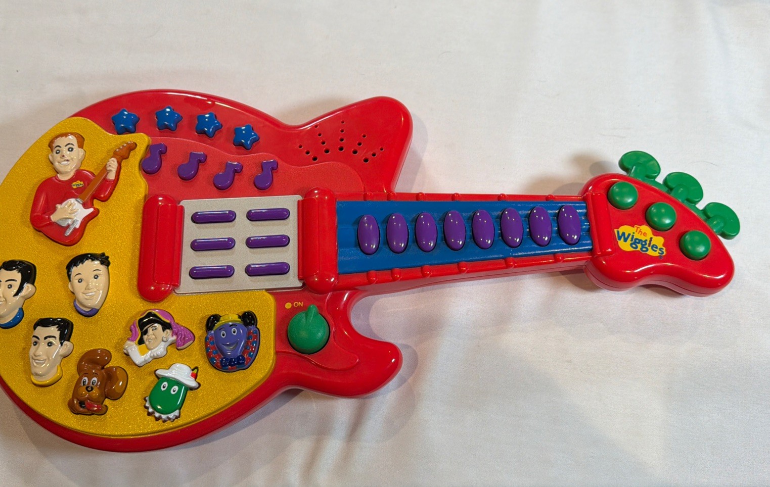 The Wiggles Murray’s Red Guitar Music Sing Songs Music 15&Prime; 2003 Spin Master Test
