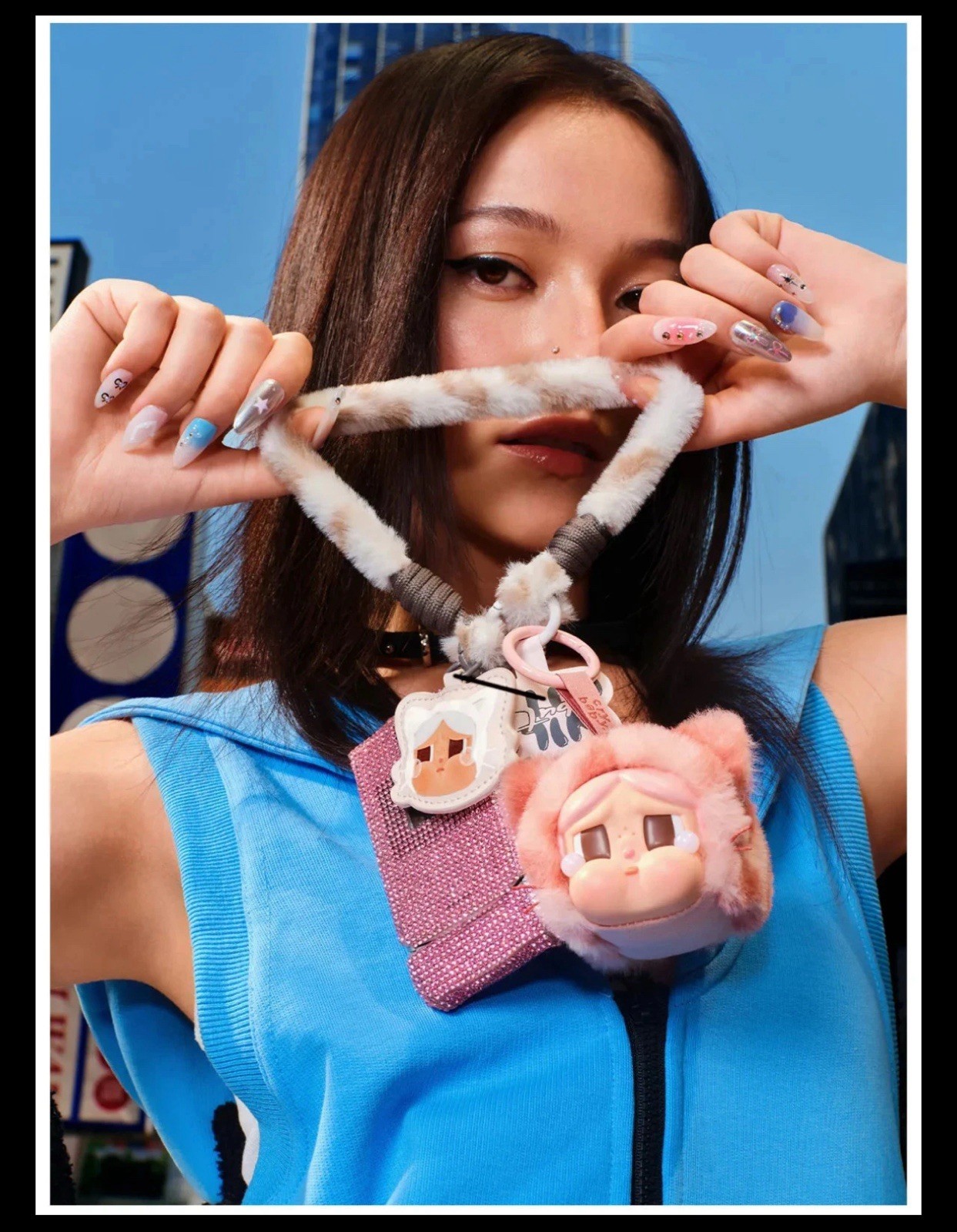 🌸 🇺🇸 100% Authentic POP MART Crybaby Wild But Cutie Pink Cutie Plush Pendant