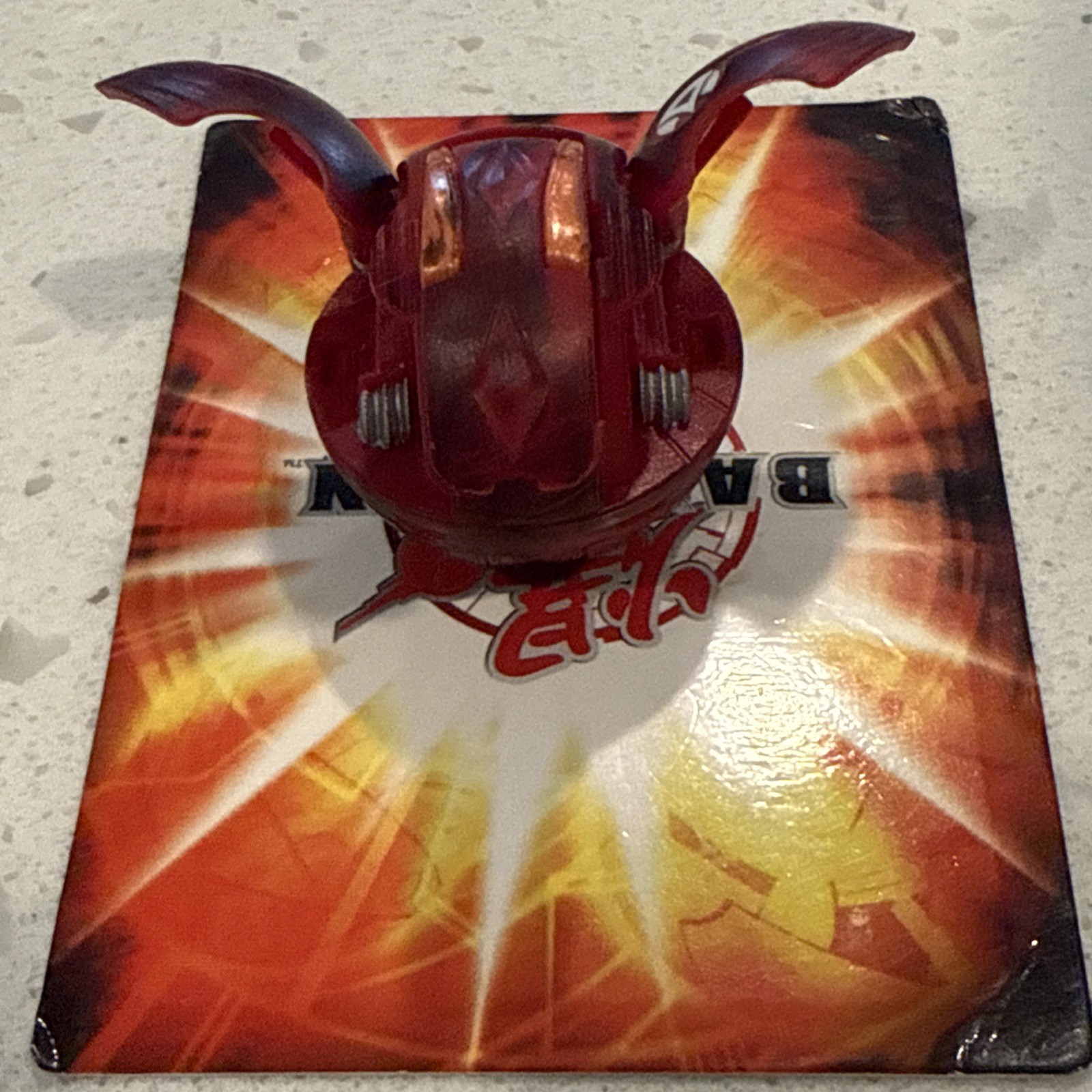 Bakugan Battle Damaged Pyrus Hyper Dragonoid 600g
