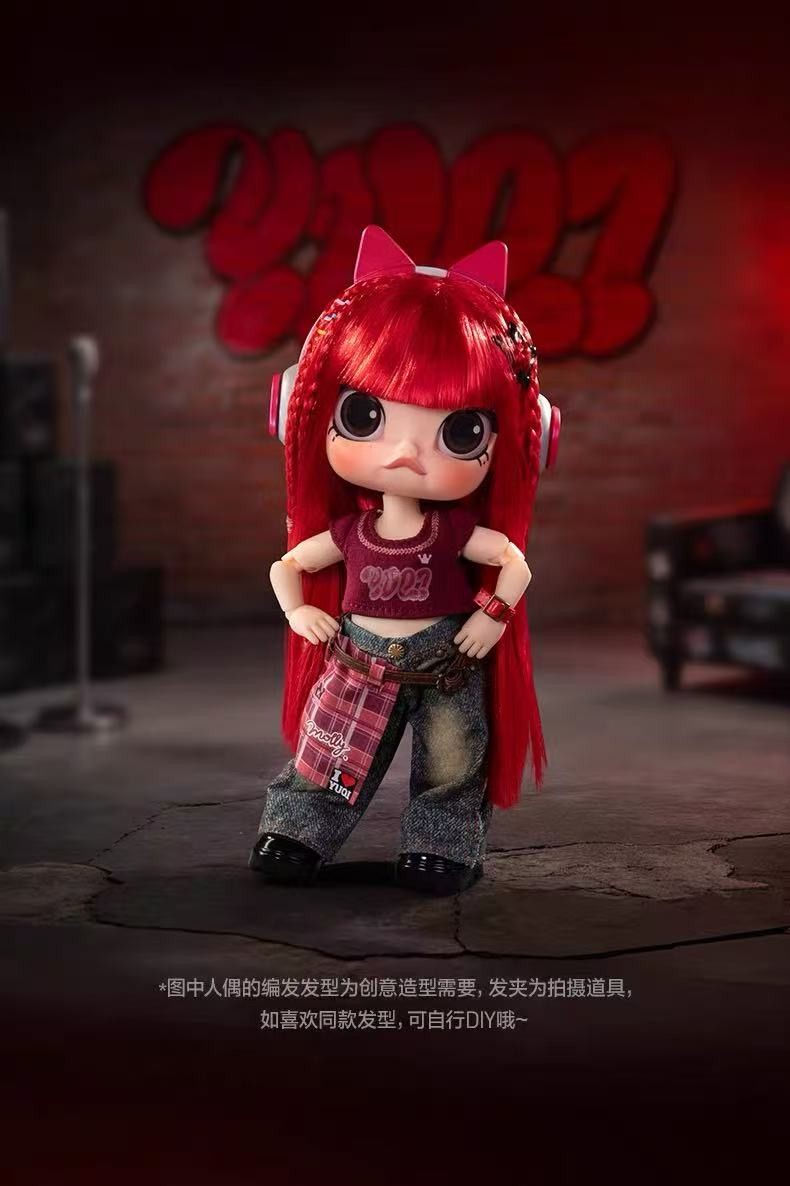 Authentic Pop Mart Molly × YUQI 1/8 Action Figure 1 Random Sealed NEW