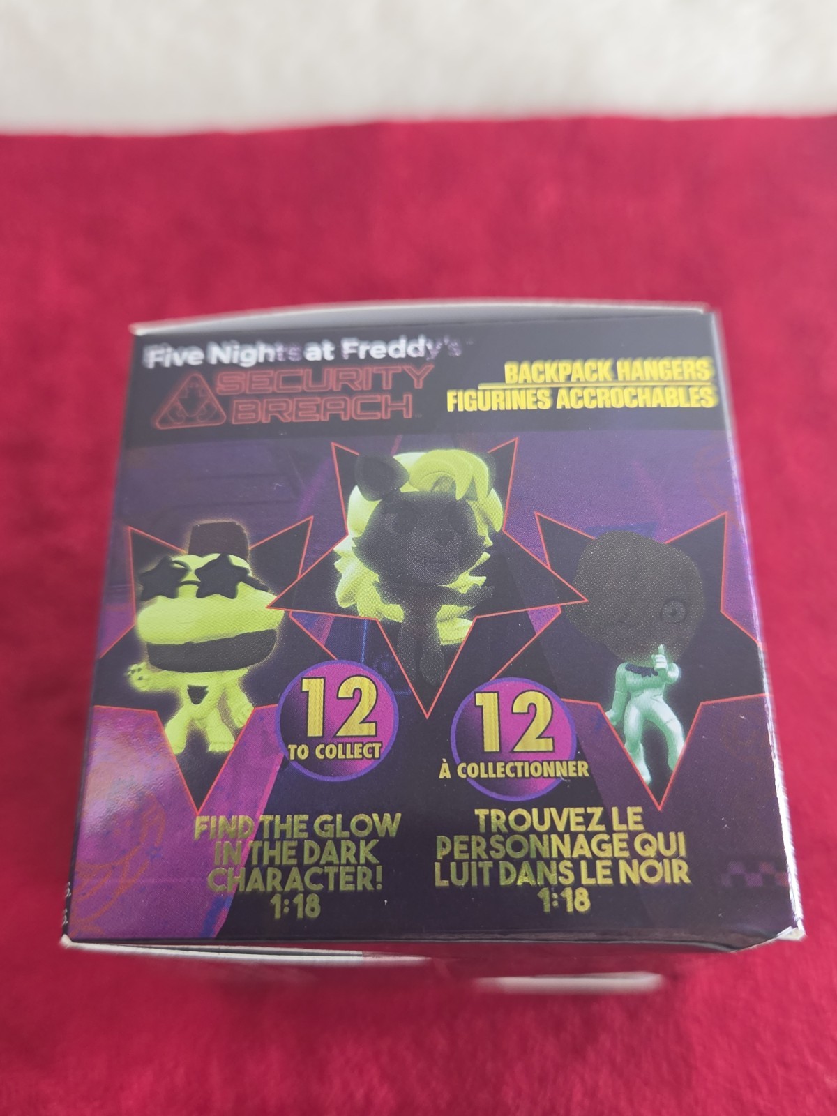 FNAF Security Breach Backpack Hanger Blind Box 24K Gold Plated Chase (Unopened)