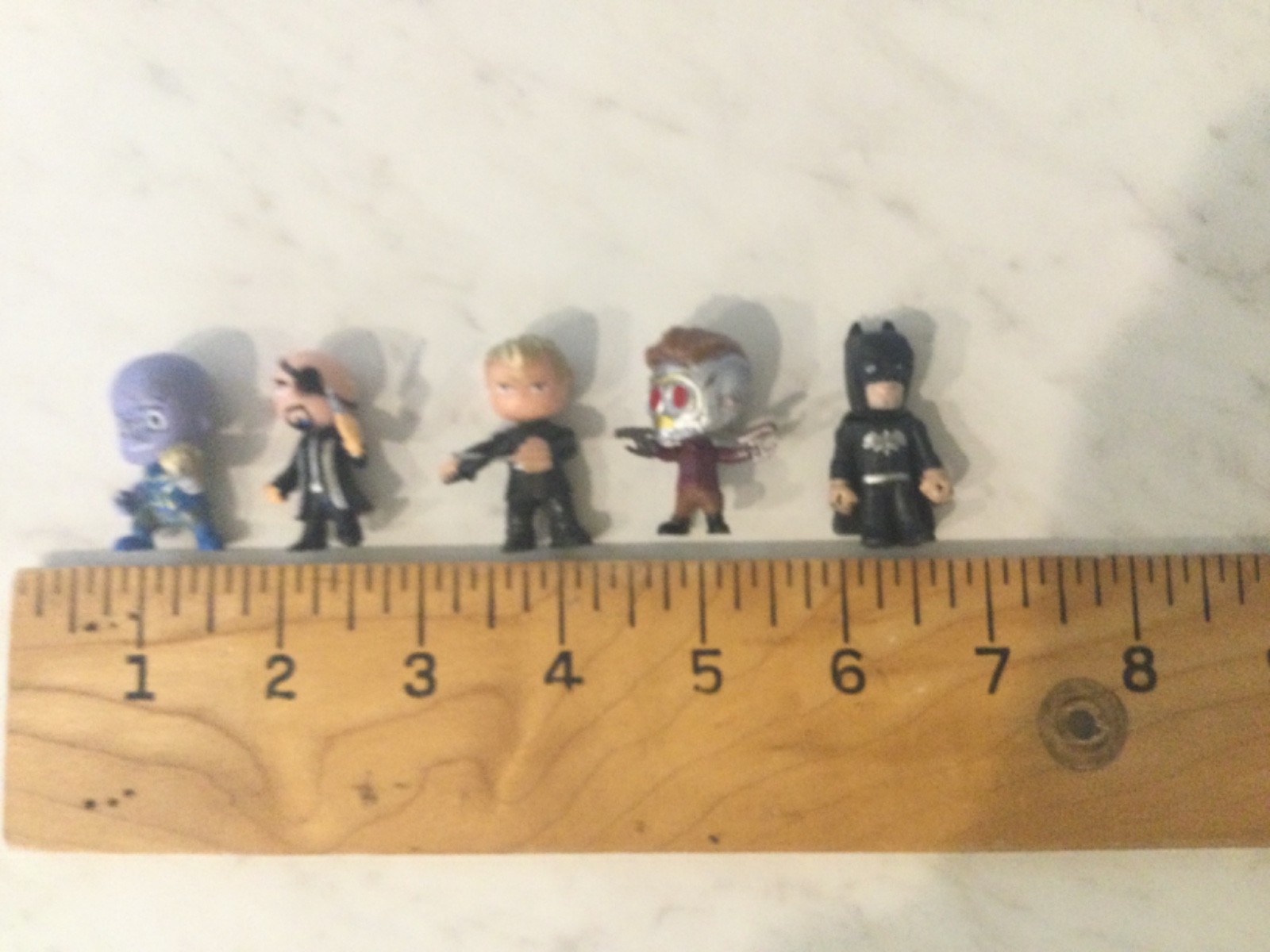FUNKO MINI FIGURES LOT MIXED FIGURES 1.5 INCHES TALL