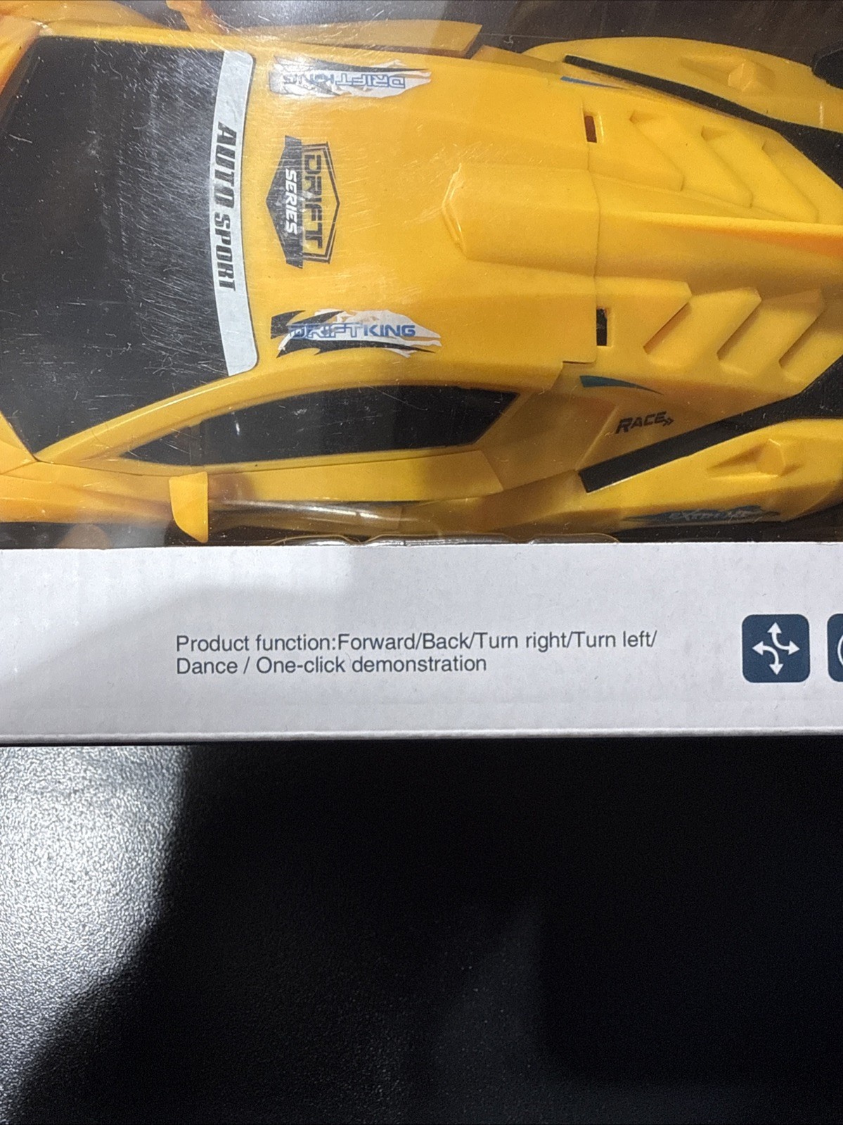 RC Transforming Robot Car Remote Control Deformation Vehicle Dance Lights NIB!
