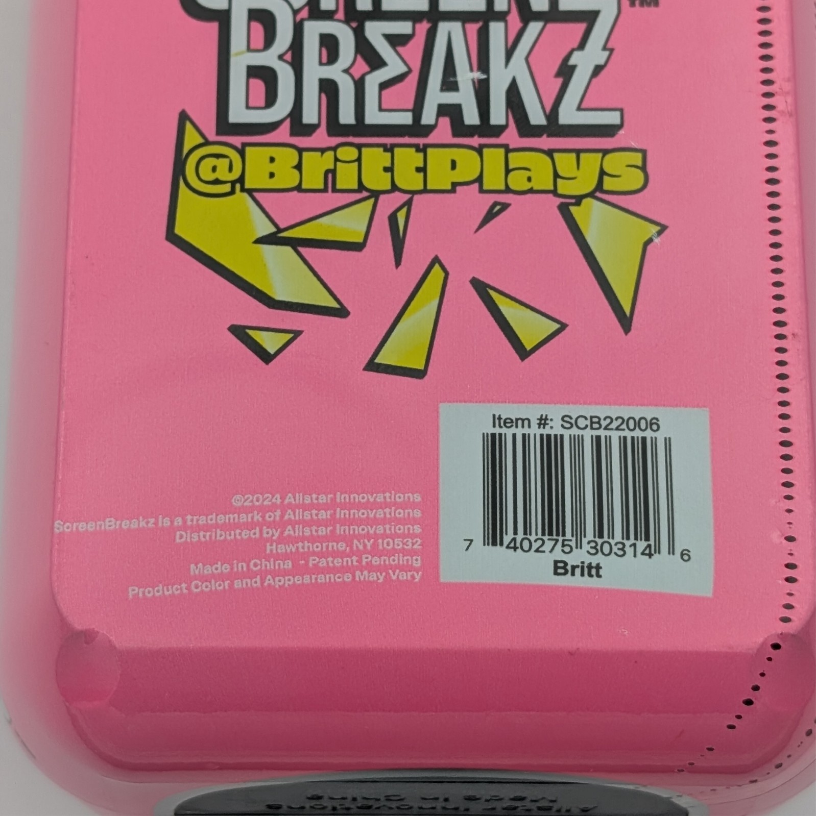 ScreenBreakz BrittPlays YouTuber Collectible Action Figure Allstar Innov SBZ