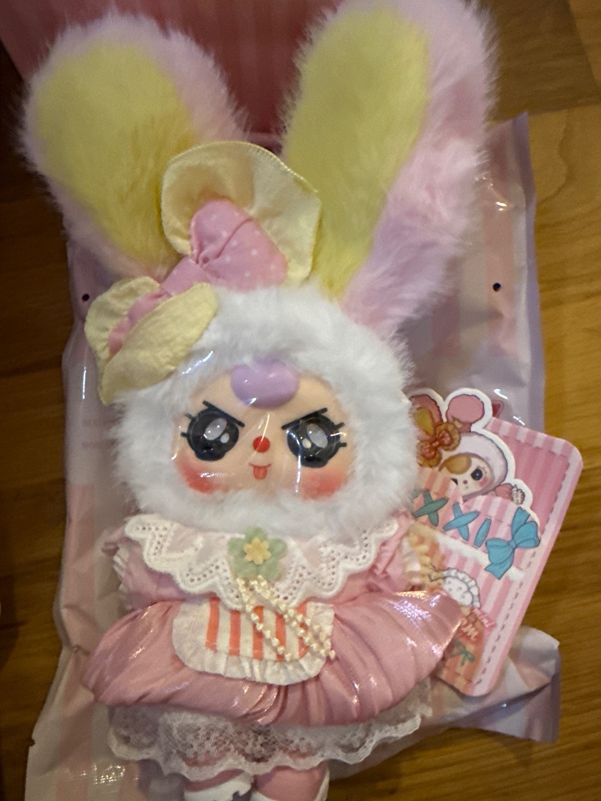 Baby Three Cream Berry Rare Eyes Lolita Dream Mini Plush Pendant