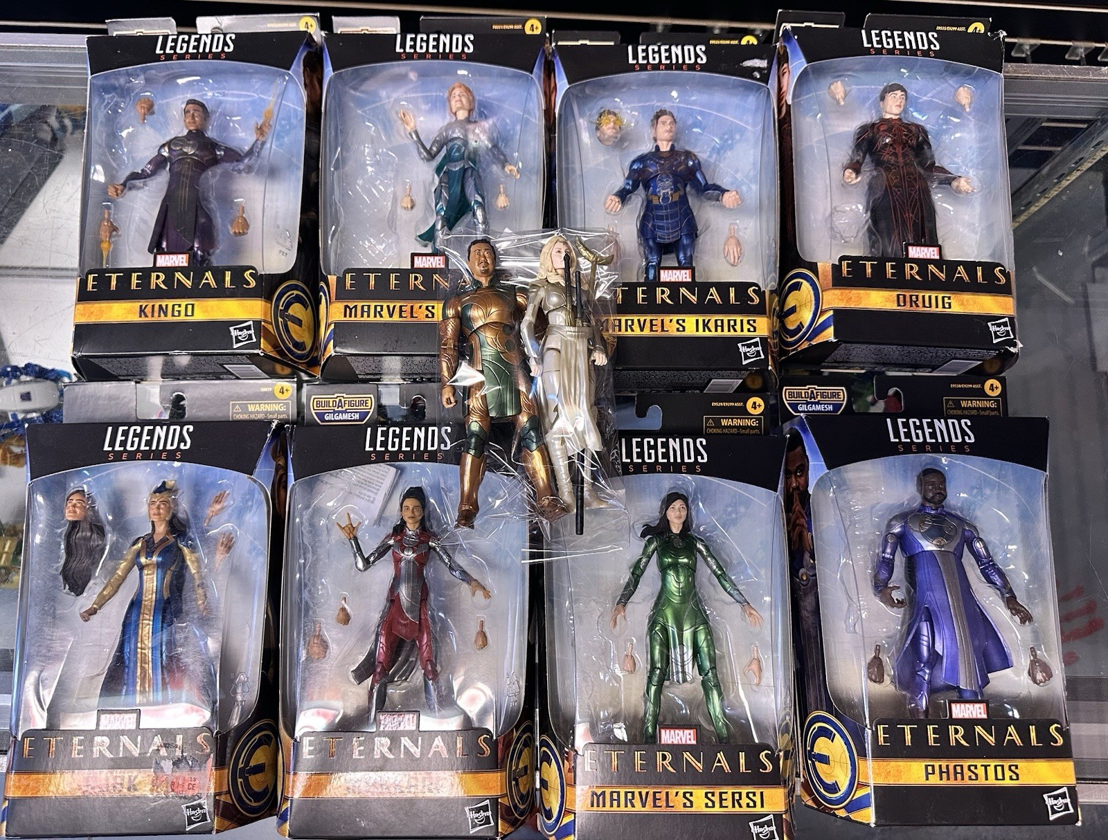 Marvel Legends Eternals Movie 6&Prime; Figure BAF Gilgamesh Set of 8